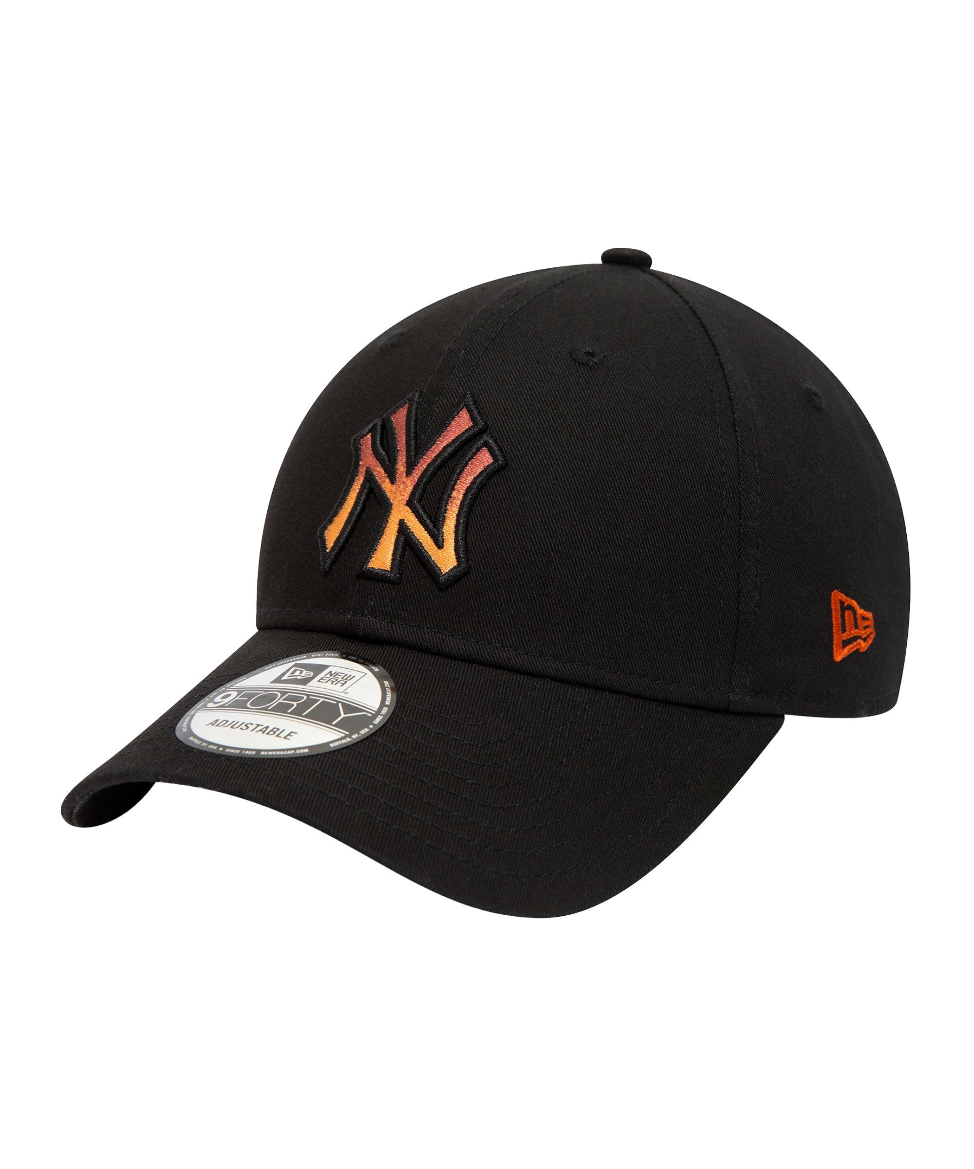 New Era NY Yankees Grad Infill 9Forty Cap FBLKRDW - schwarz