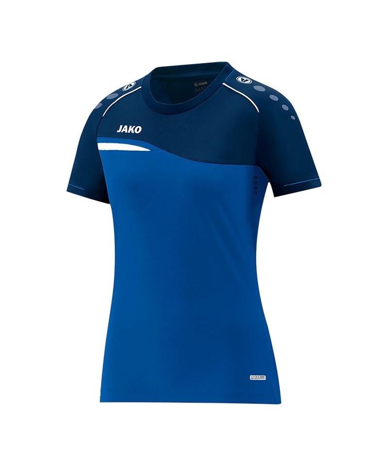Jako Competition 2.0 T-Shirt Damen Blau F49 - blau