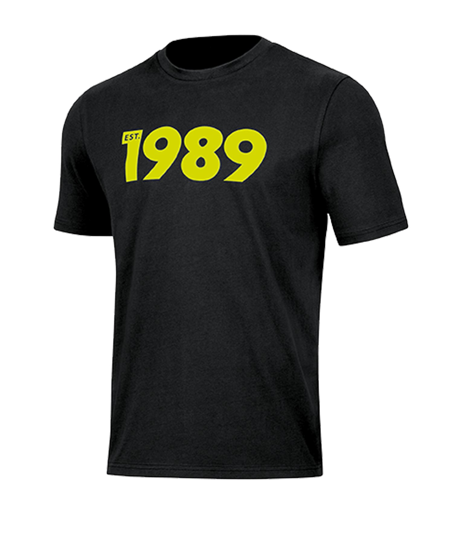 Jako Base 1989 T-Shirt Schwarz F08 - schwarz