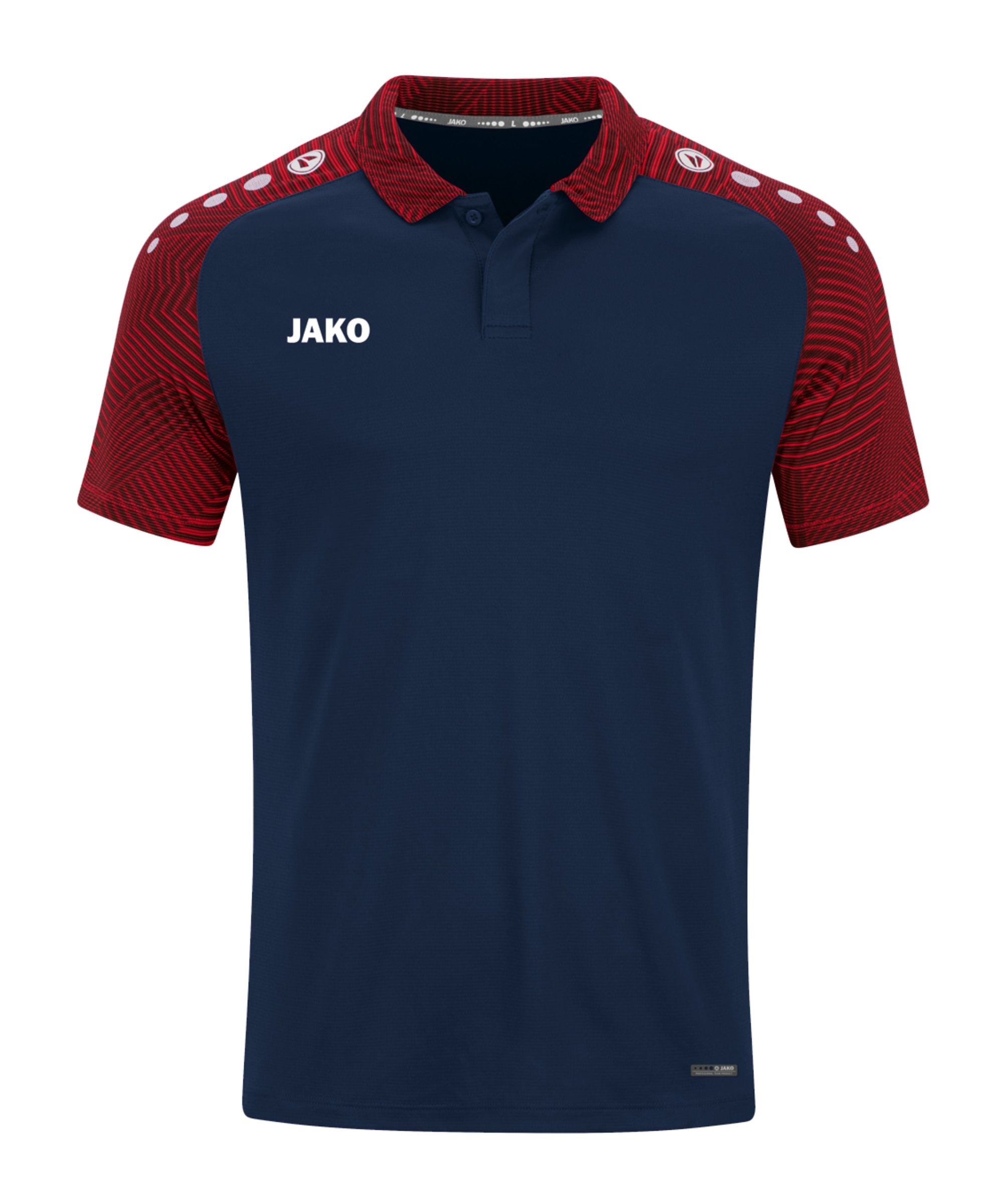 JAKO Performance Poloshirt Blau Rot F909 - blau