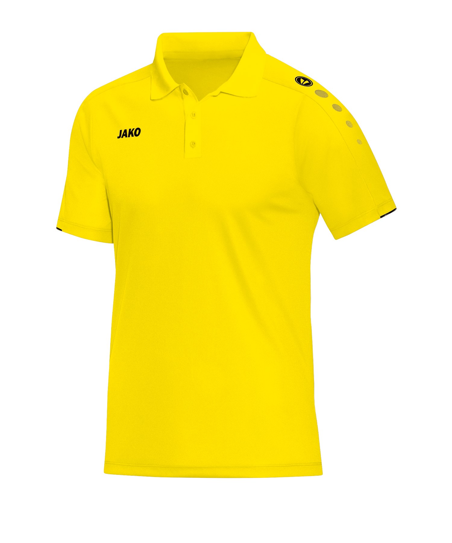 Jako Classico Poloshirt Damen Gelb F03 - Gelb