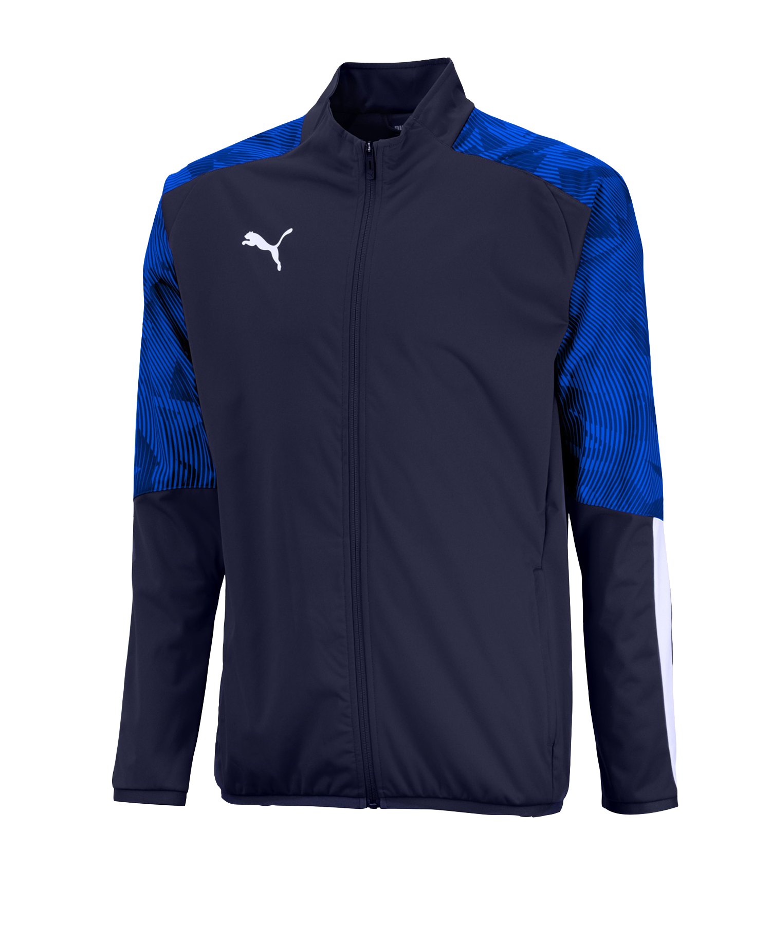 PUMA CUP Sideline Jacket Jacke Blau Weiss F02 - blau