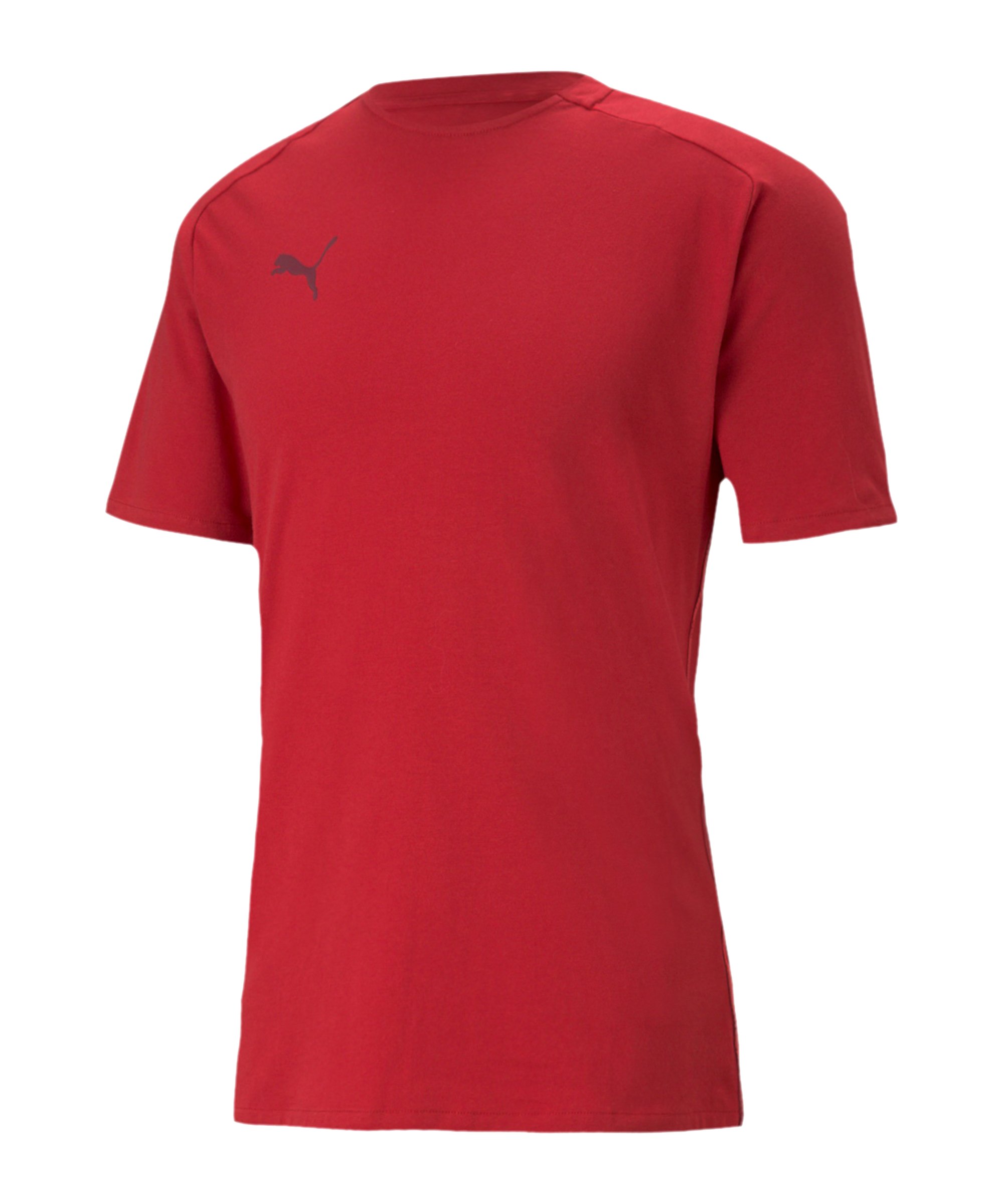 PUMA teamCUP Casuals T-Shirt Rot F01 - rot
