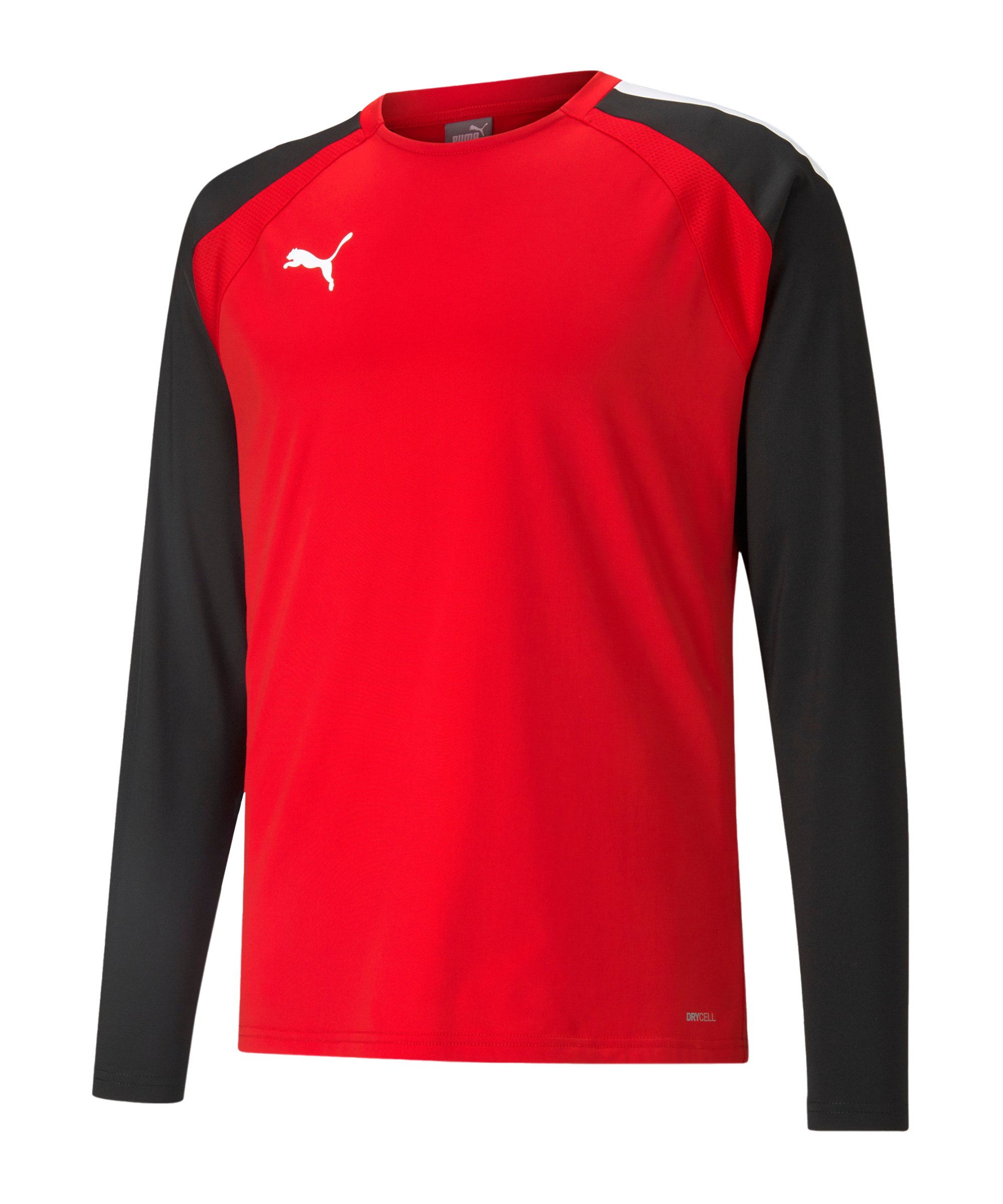 PUMA teamLIGA Trainig Sweatshirt Rot Schwarz F01 - rot