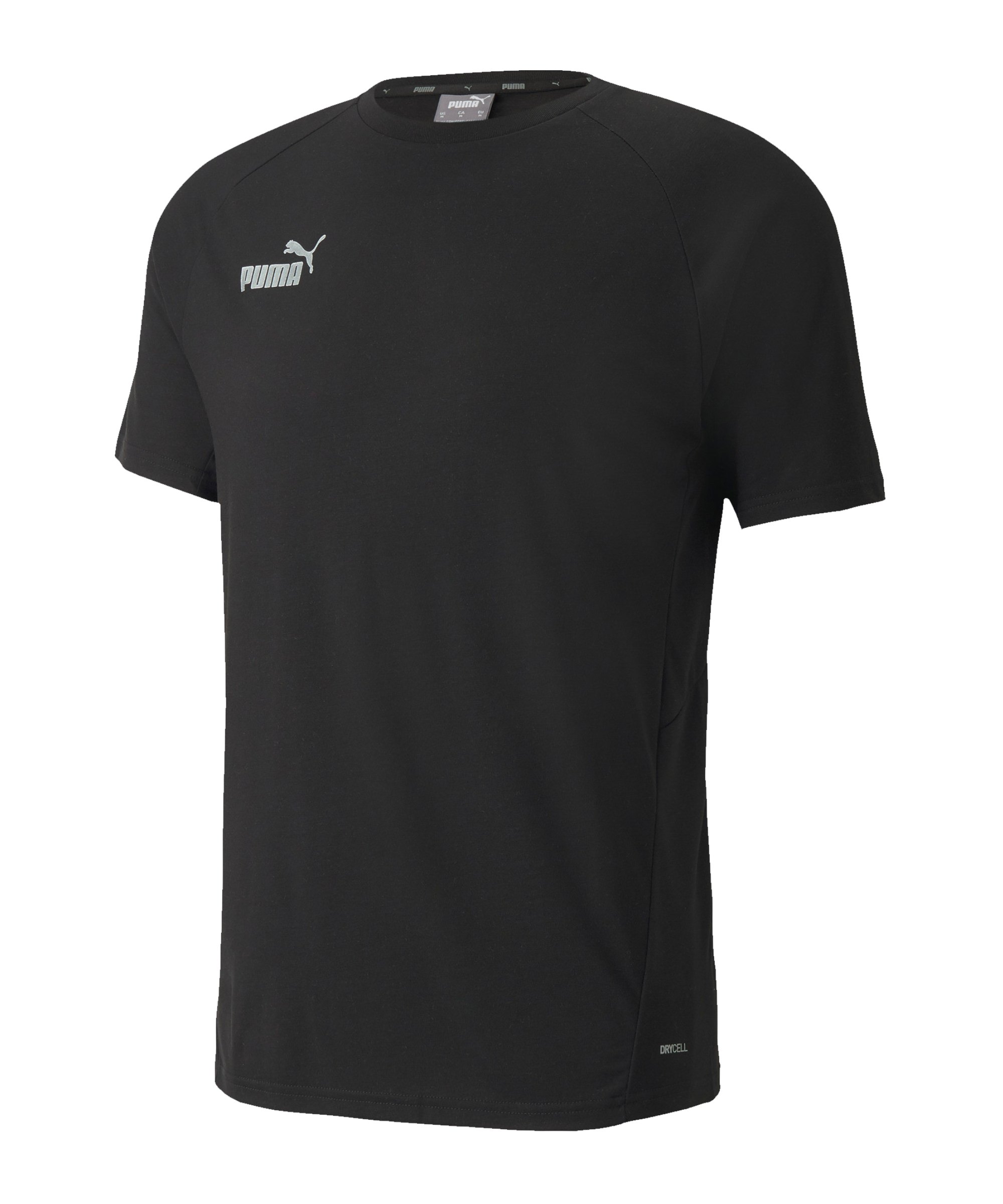 PUMA teamFINAL Casuals T-Shirt Schwarz F03 - schwarz