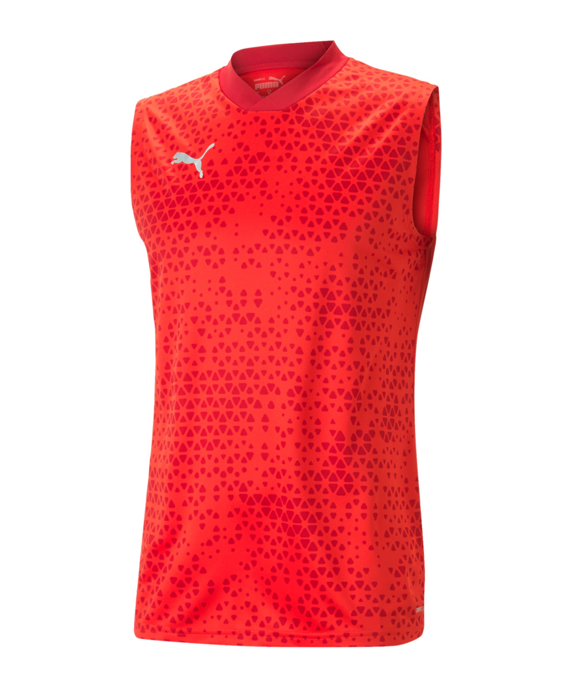 PUMA teamCUP Trainingssweatshirt Rot F01 - rot