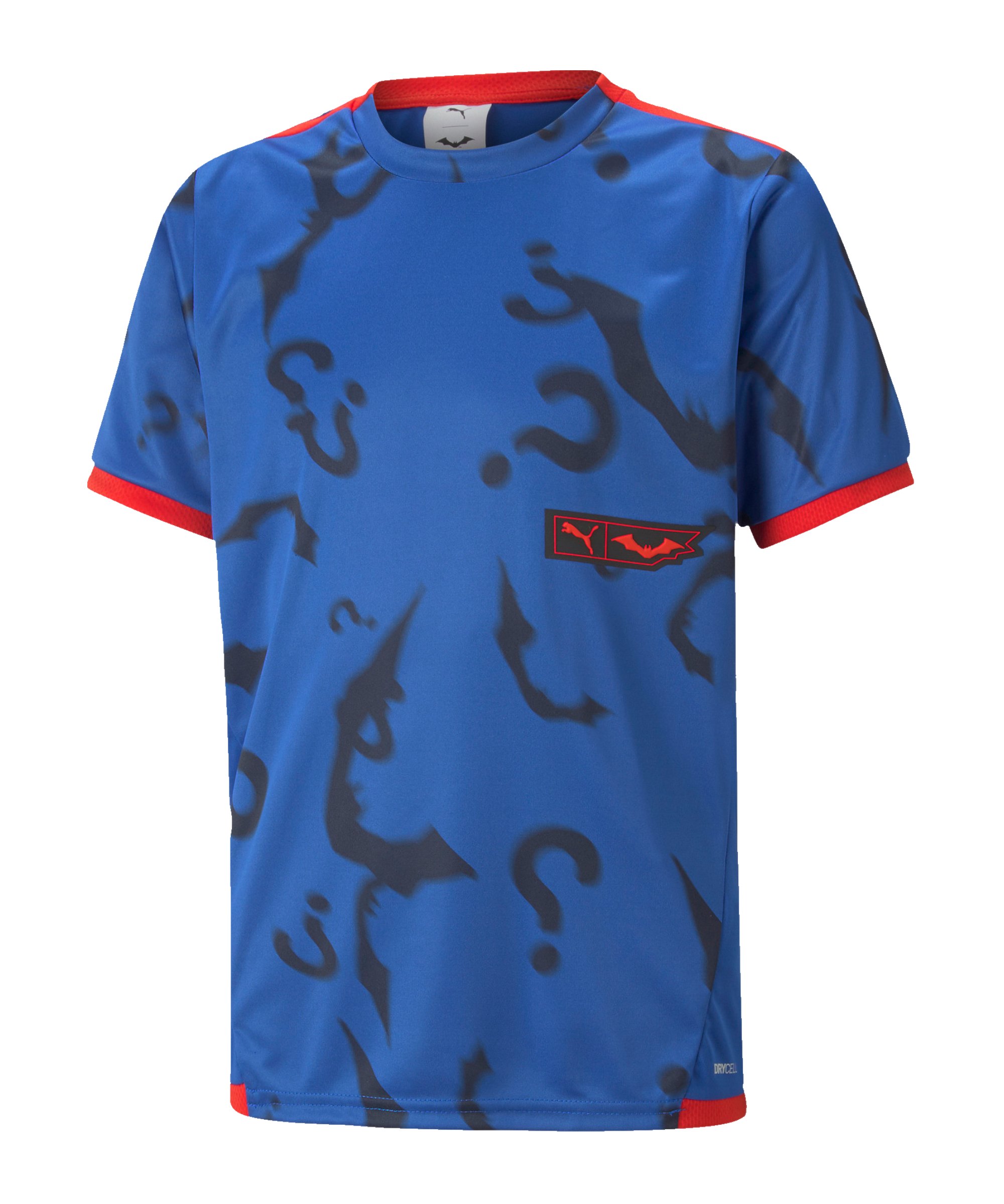 PUMA X BATMAN Graphic T-Shirt Kids Blau F02 - blau
