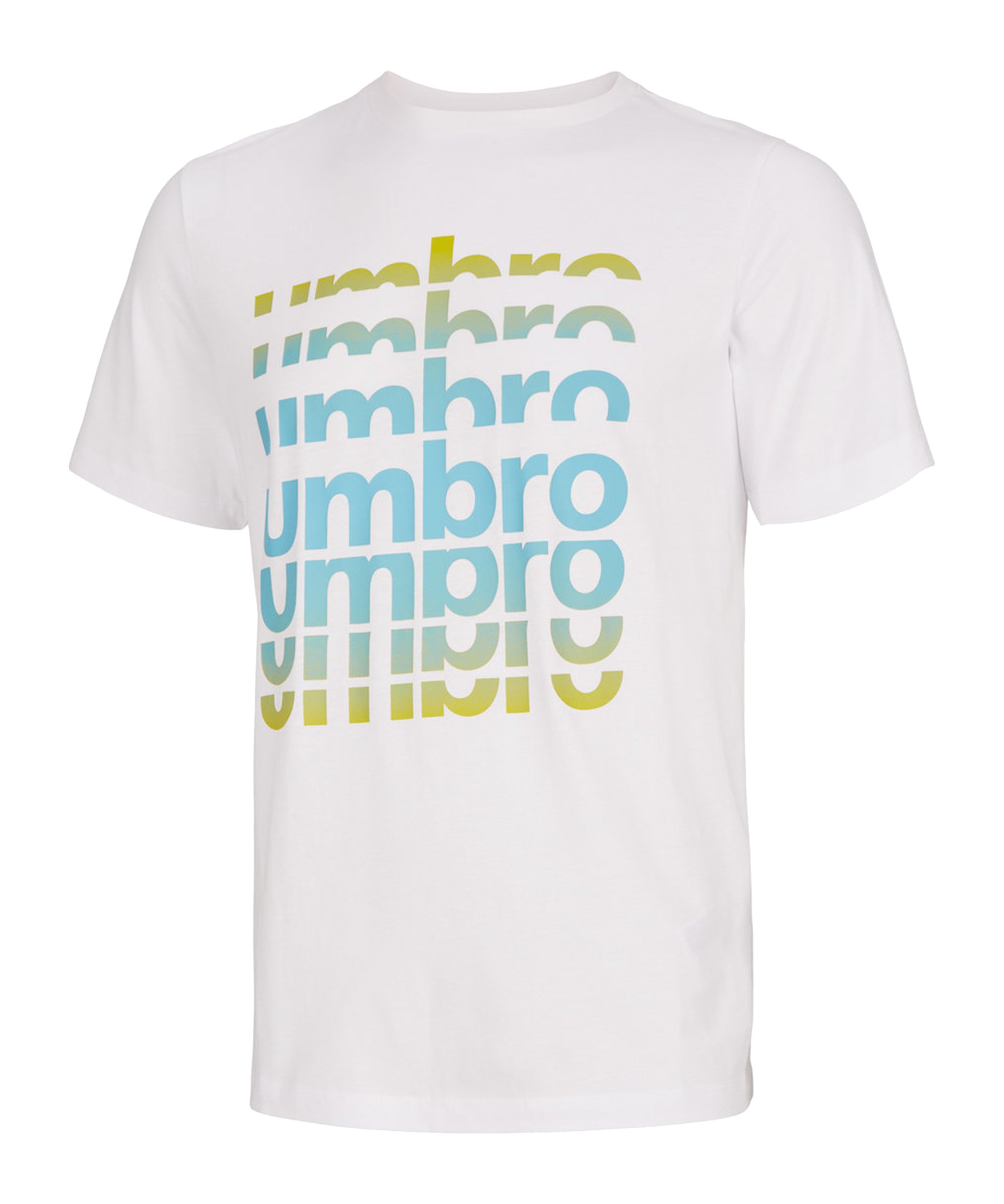 Umbro FW Ombre Logo Graphic T-Shirt Weiss F13V - weiss