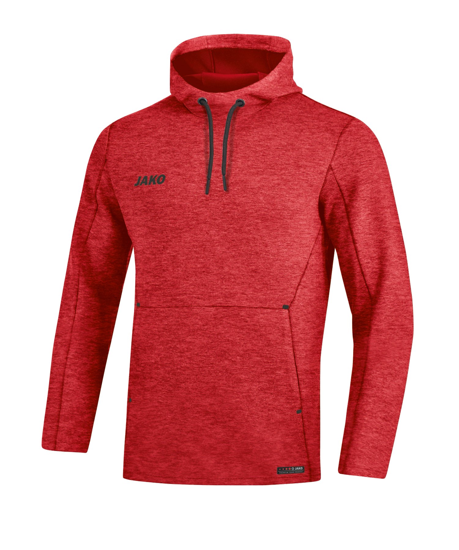 Jako Premium Basic Kapuzensweatshirt Rot F01 - rot