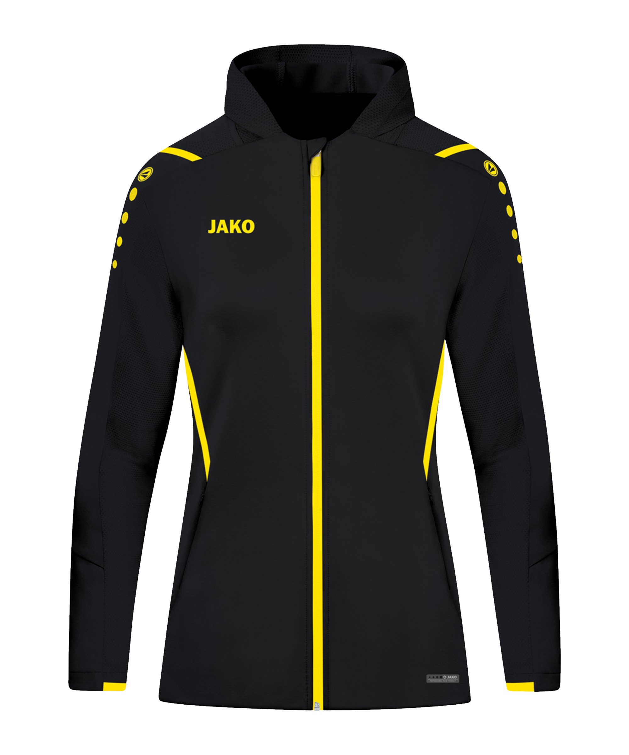 JAKO Challenge Trainingsjacke Damen Schwarz F803 - schwarz