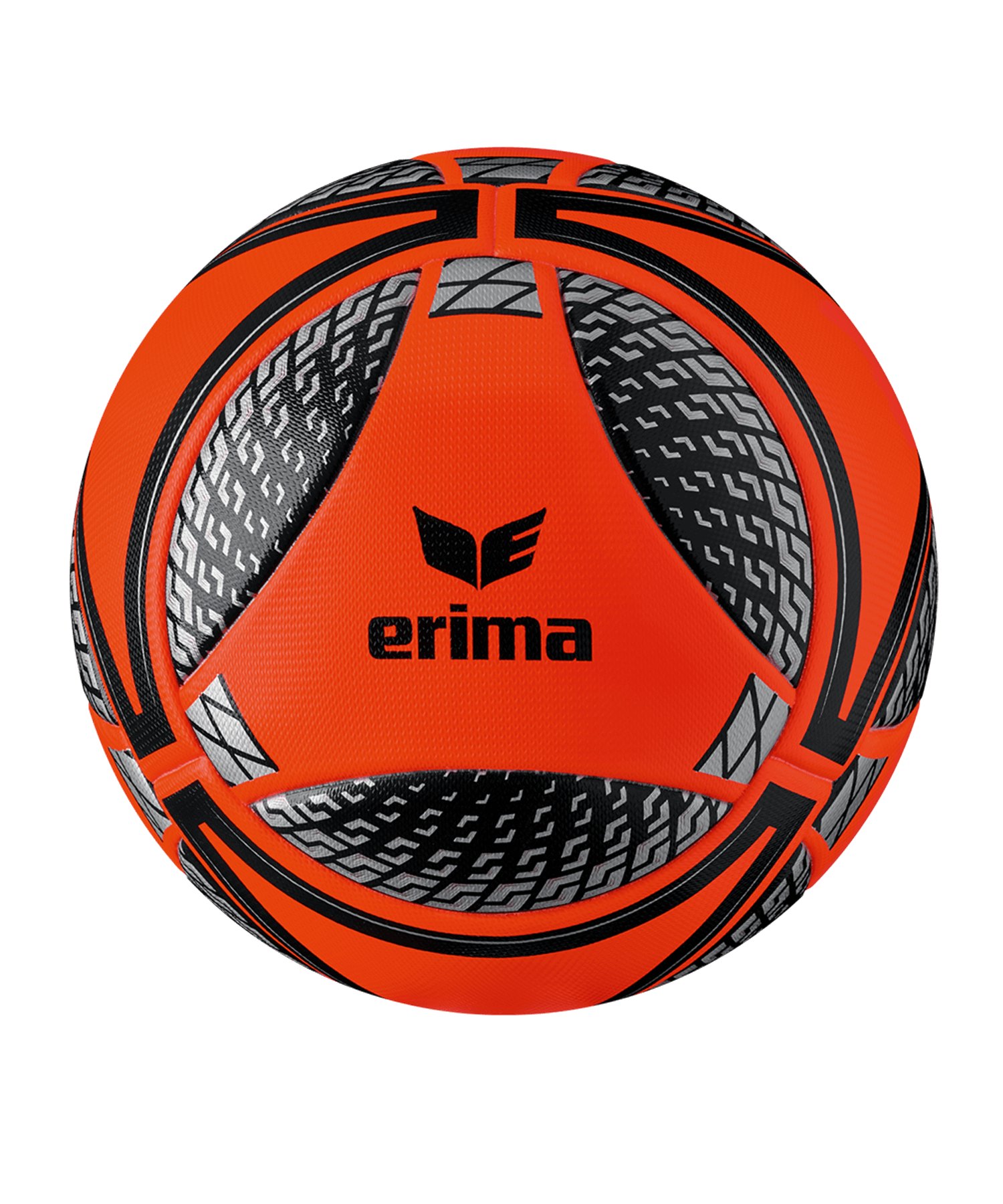 Erima Senzor Match Winterspielball Orange Schwarz - orange