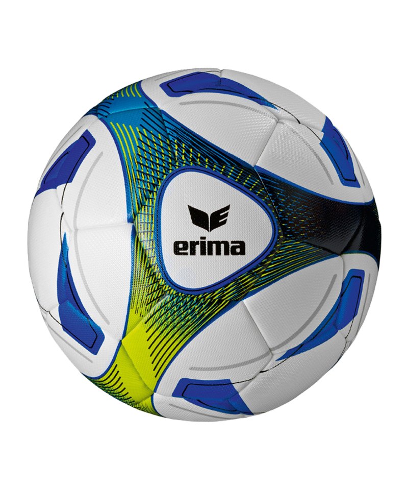 Erima Trainingsball Hybrid Blau Gelb - blau