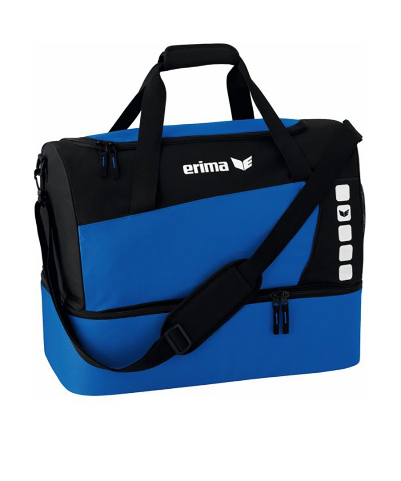 Erima Sporttasche mit Bodenfach Club 5 Blau Gr. M - blau