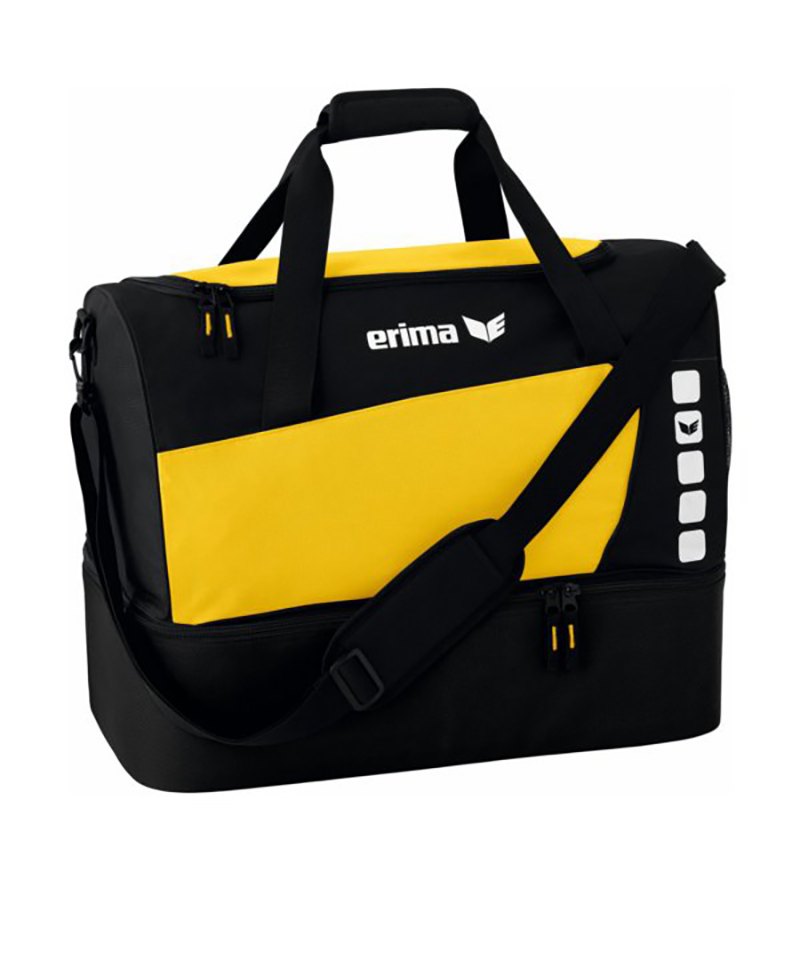 Erima Sporttasche mit Bodenfach Club 5 Gelb Gr. L - gelb