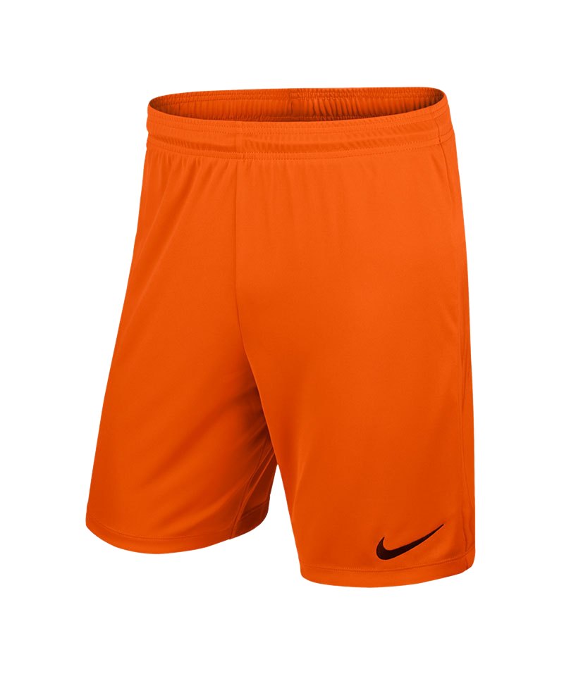 Nike Short ohne Innenslip Park II F815 Orange - orange