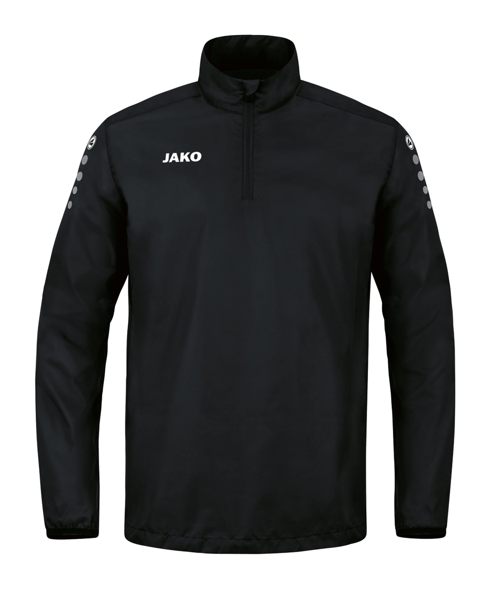 JAKO Team Rainzip Sweatshirt Schwarz F800 - schwarz
