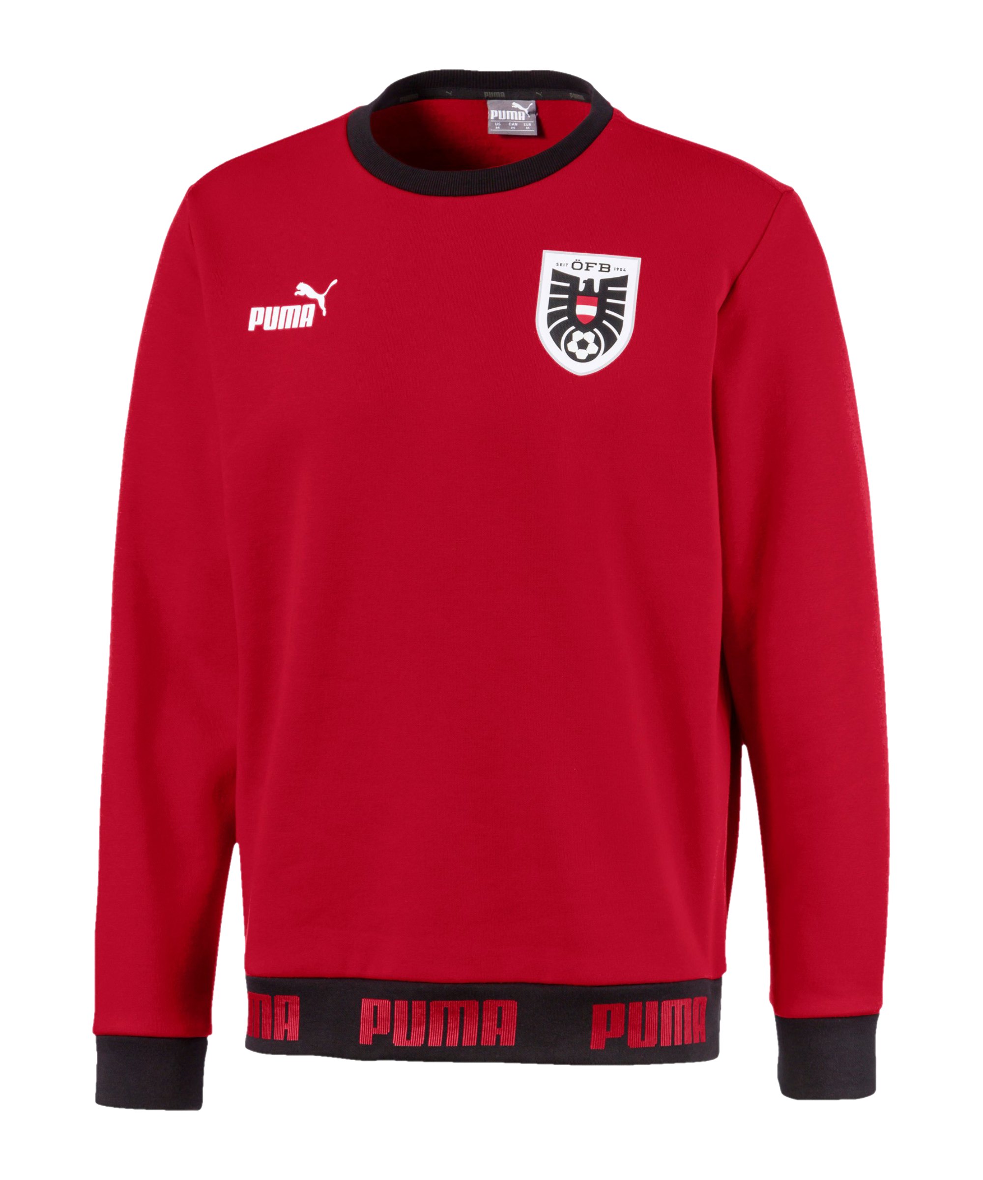 PUMA Österreich Sweatshirt Rot F01 - rot