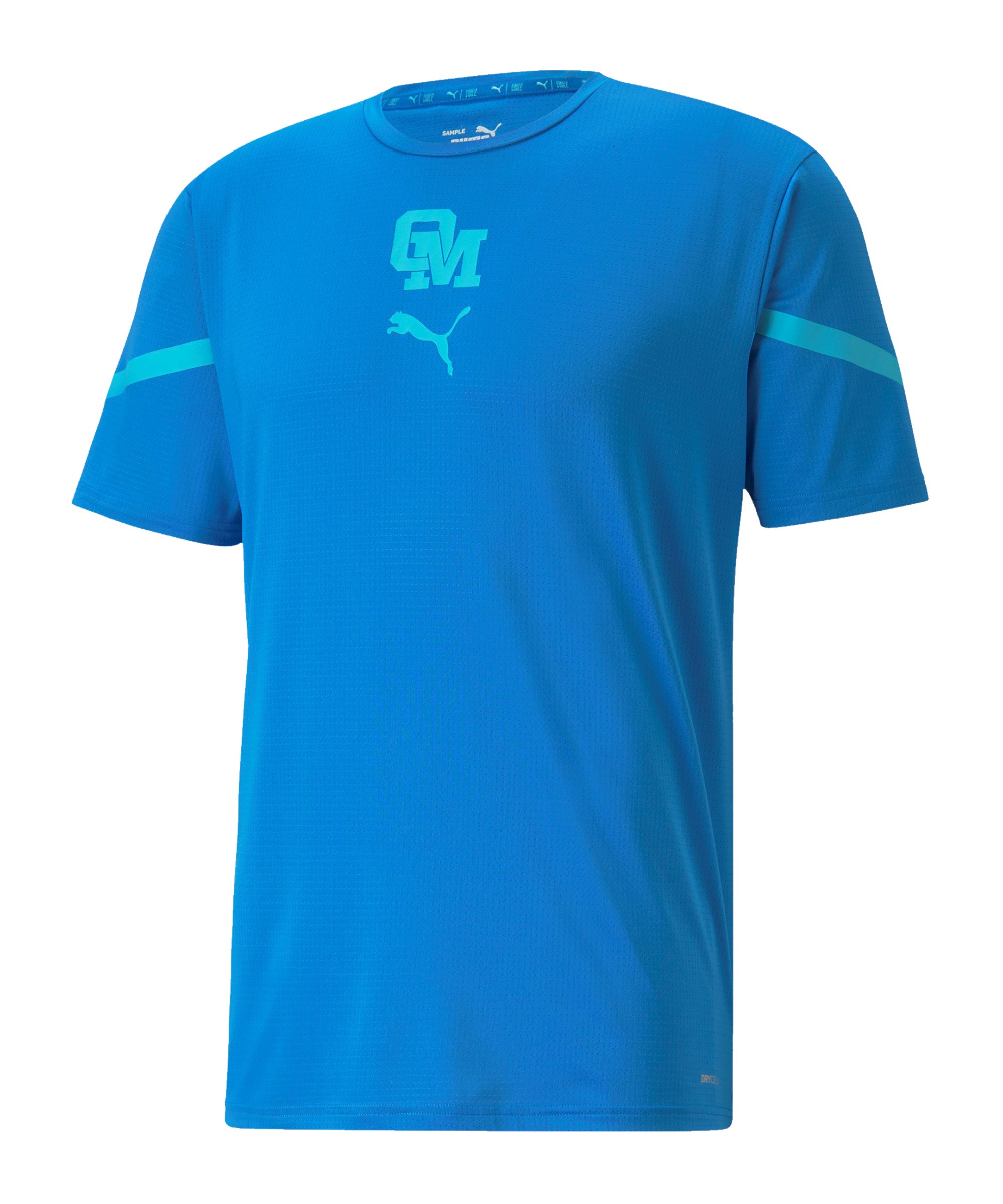 PUMA Olympique Marseille Prematch Shirt 2021/2022 Blau F03 - blau