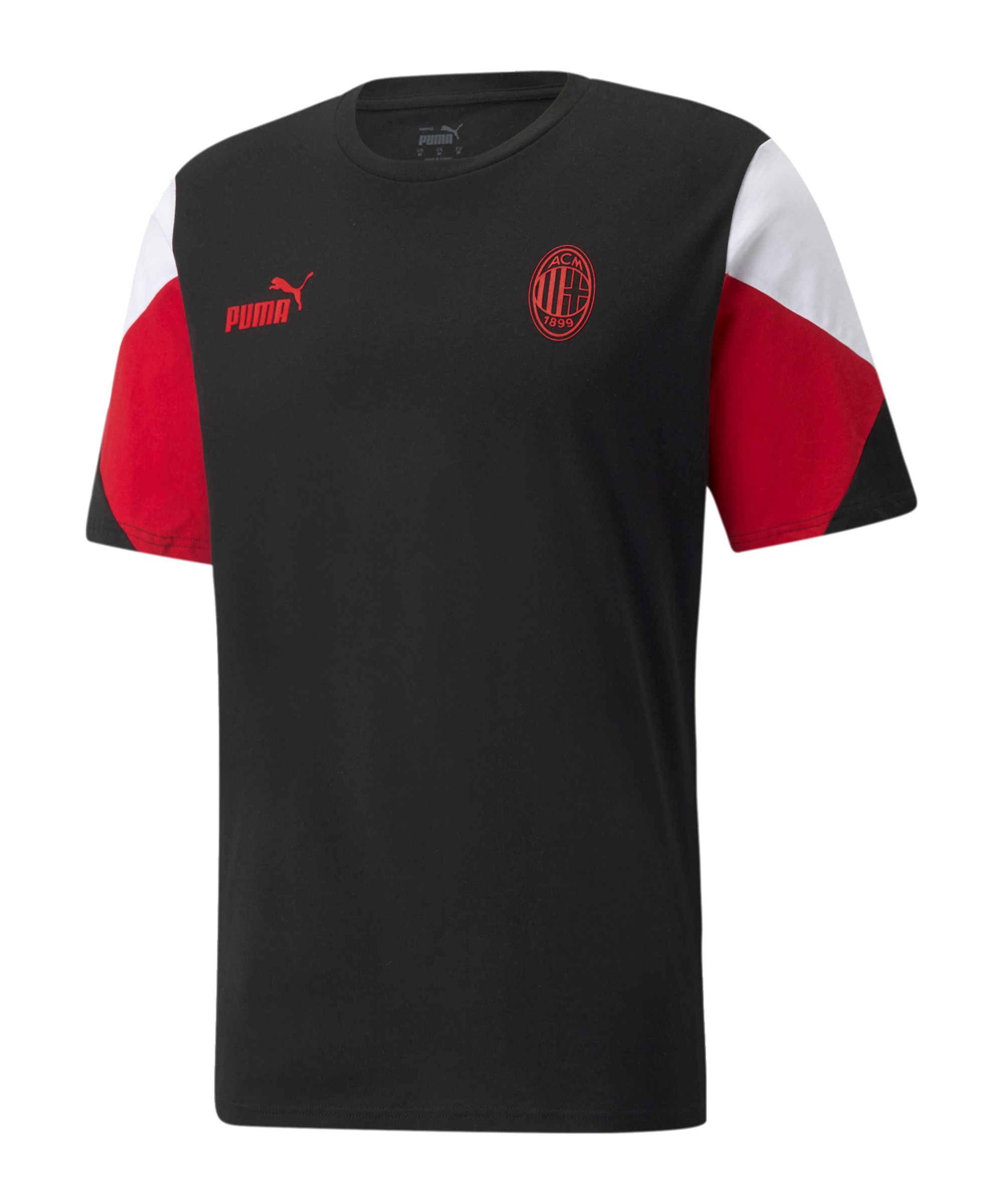 PUMA AC Mailand FtblCulture T-Shirt Schwarz F05 - schwarz