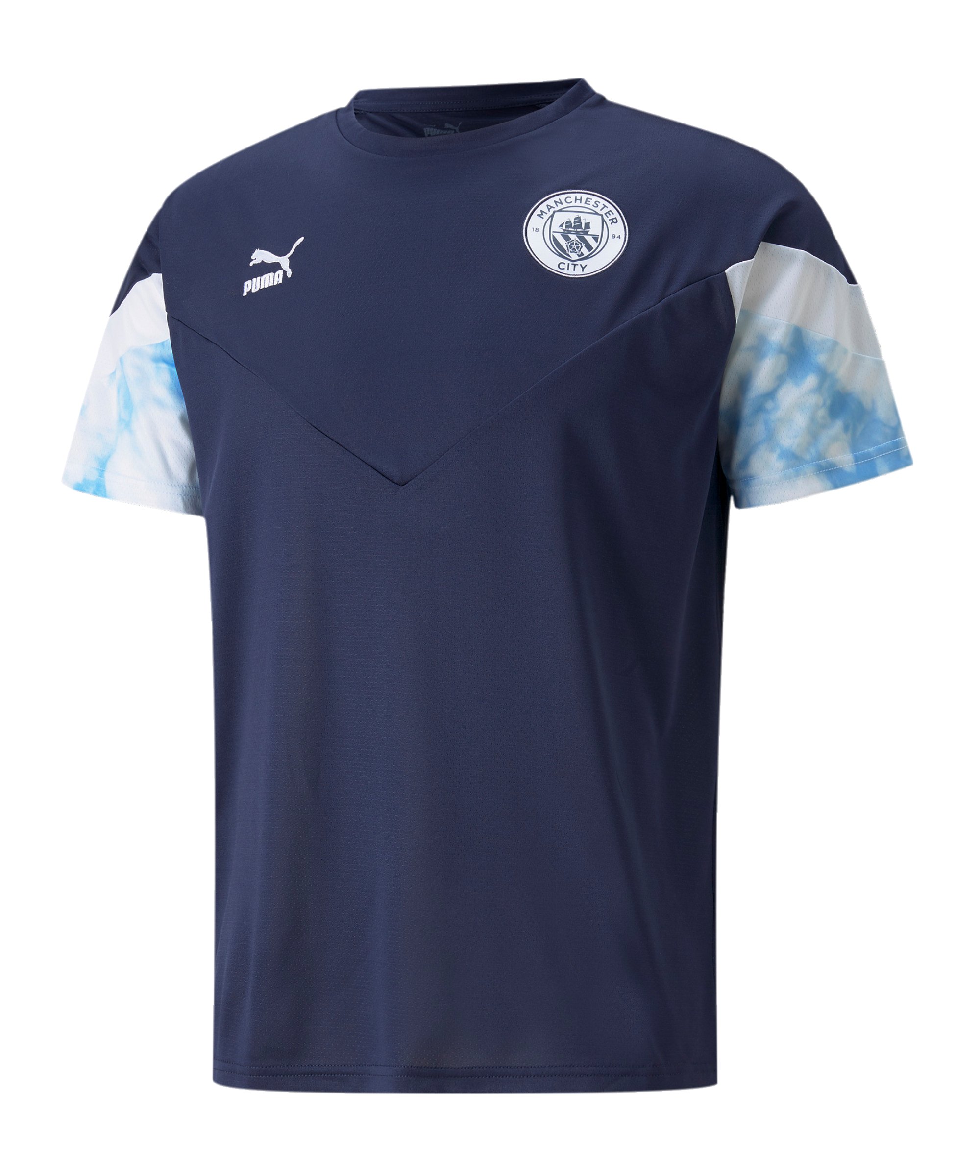 PUMA Manchester City Iconic MCS T-Shirt Blau F05 - blau