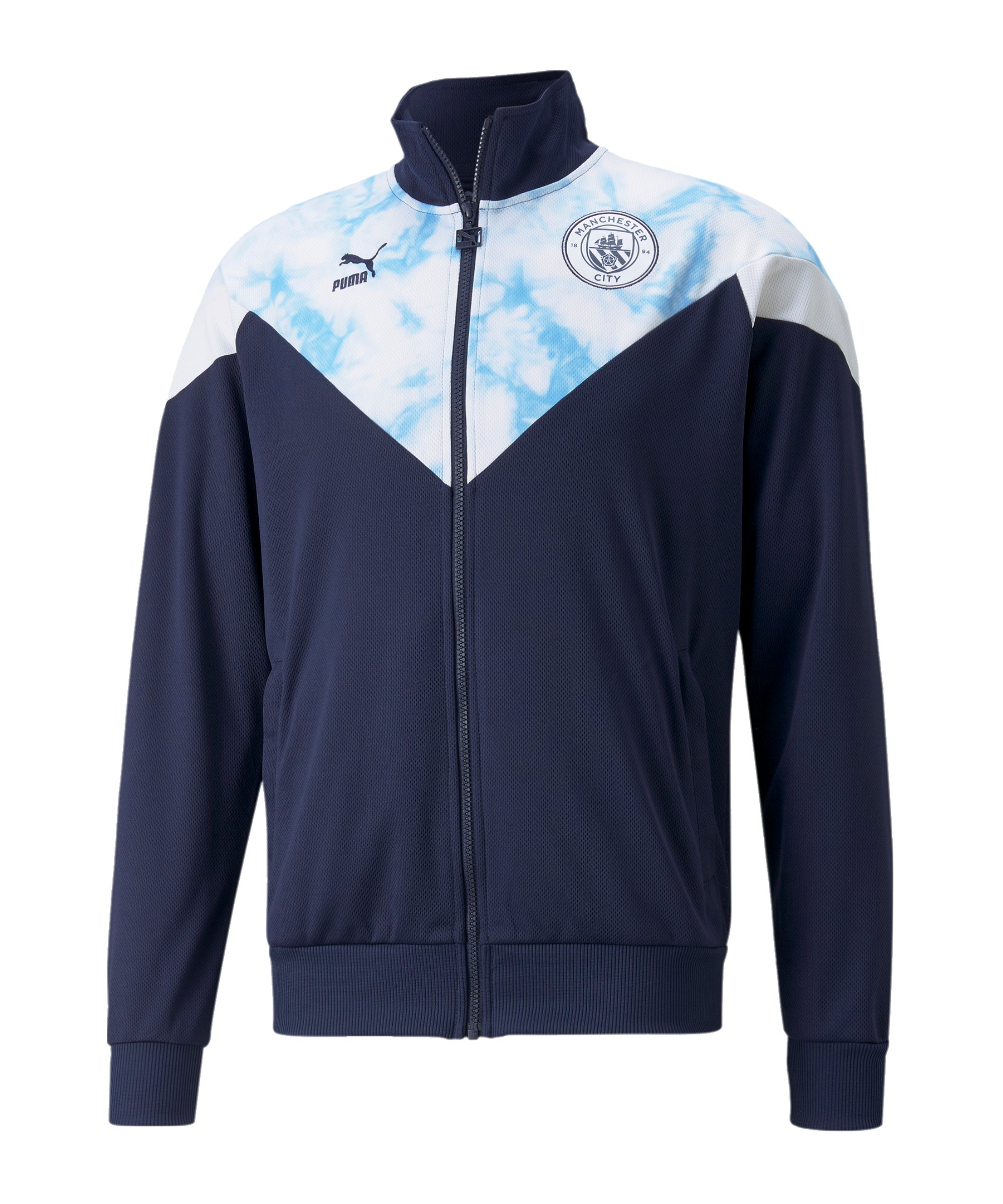 PUMA Manchester City Iconic Trainingsjacke Blau F05 - blau