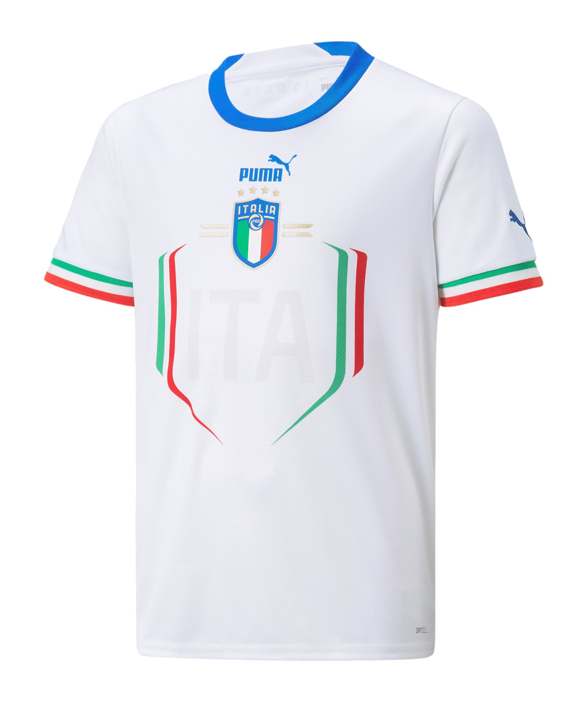 PUMA Italien Trikot Away 2022 Kids Weiss F02 - weiss