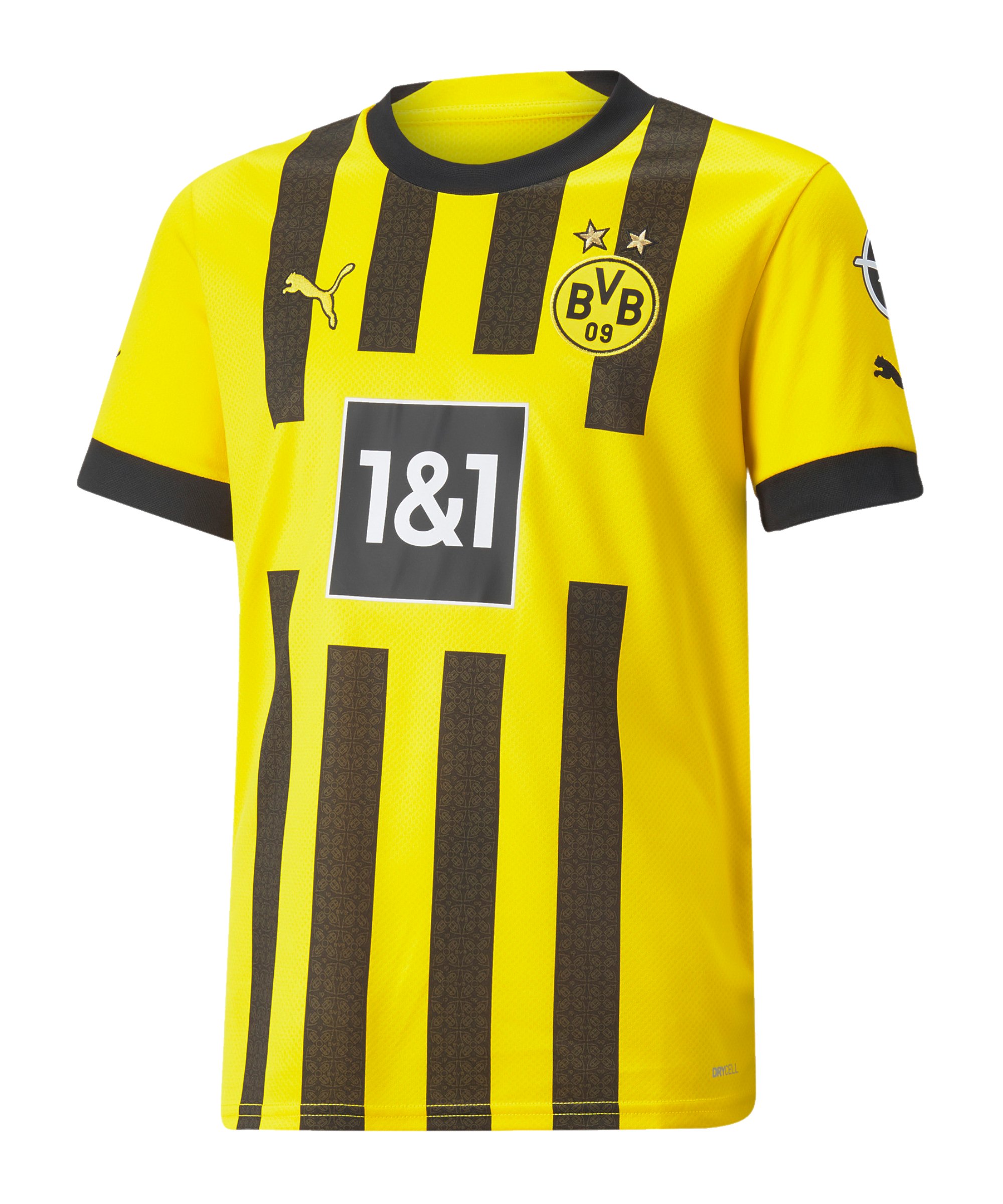 PUMA BVB Dortmund Trikot Home 2022/2023 Kids Gelb F01 - gelb