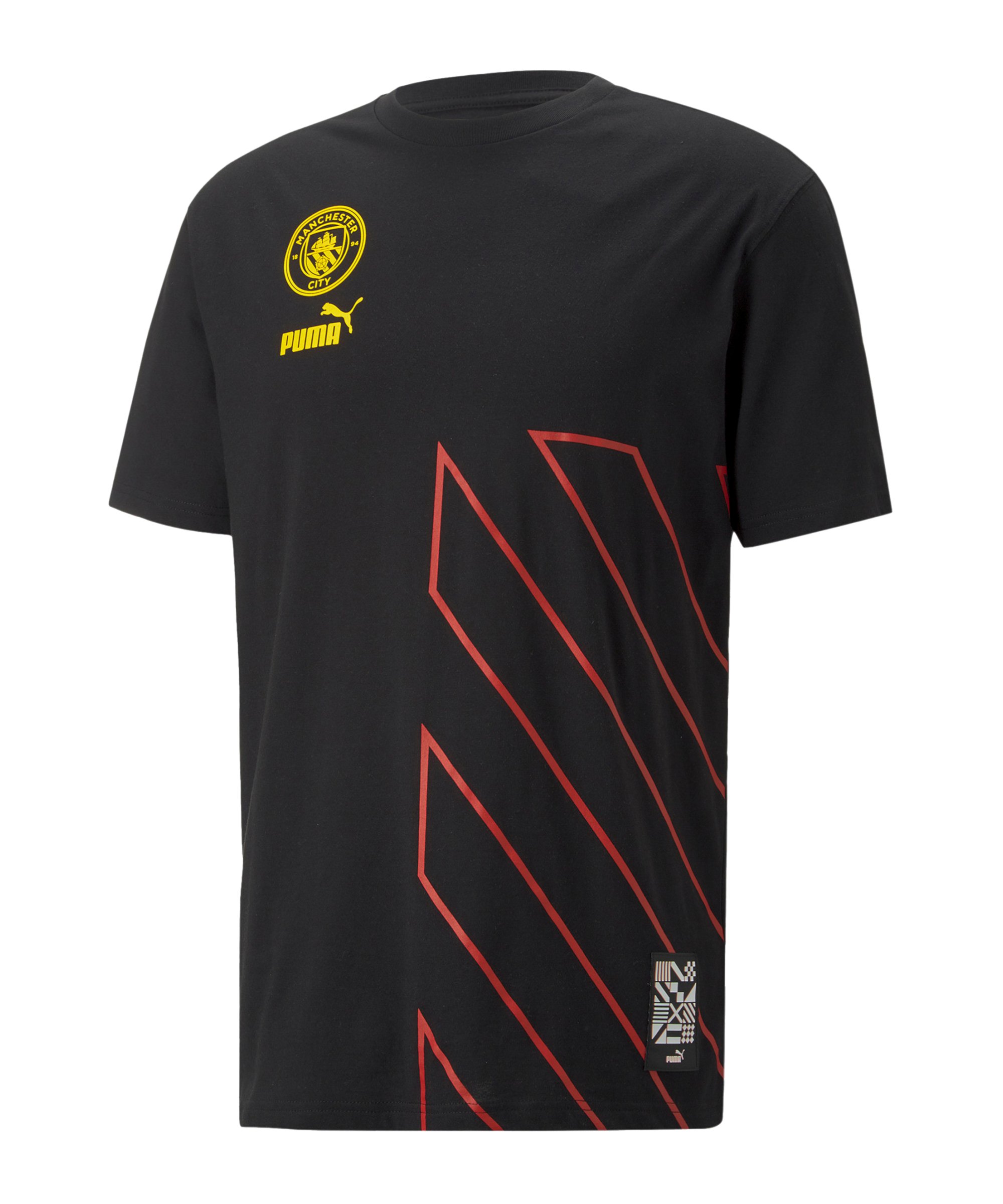 PUMA Manchester City FtblCulture T-Shirt F02 - schwarz