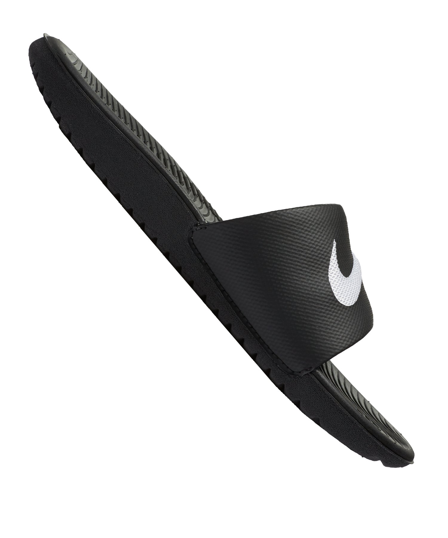 Nike Kawa Slide Badelatsche Kids Schwarz F001 - schwarz