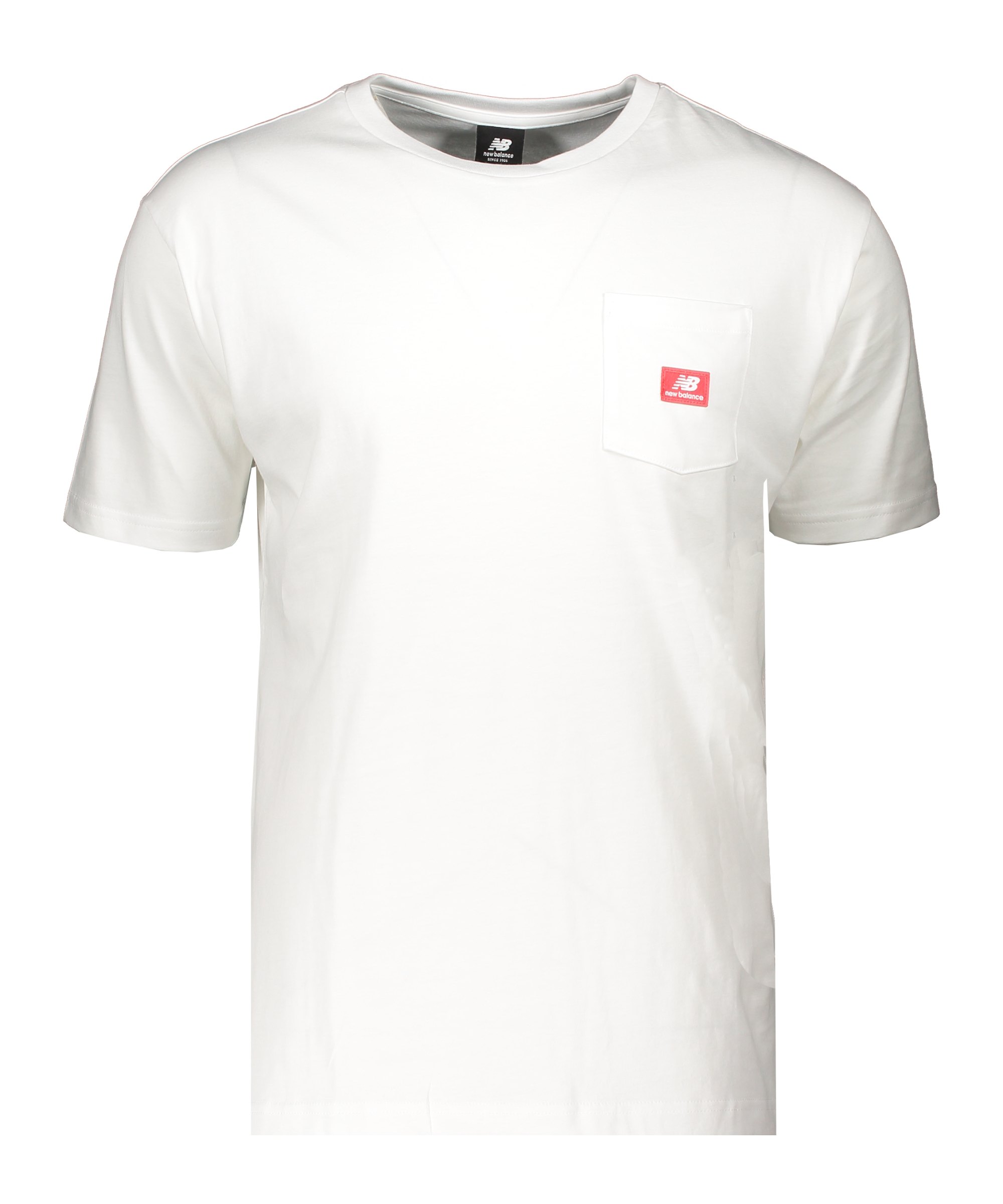 New Balance Athletics Pocket T-Shirt F03 - weiss