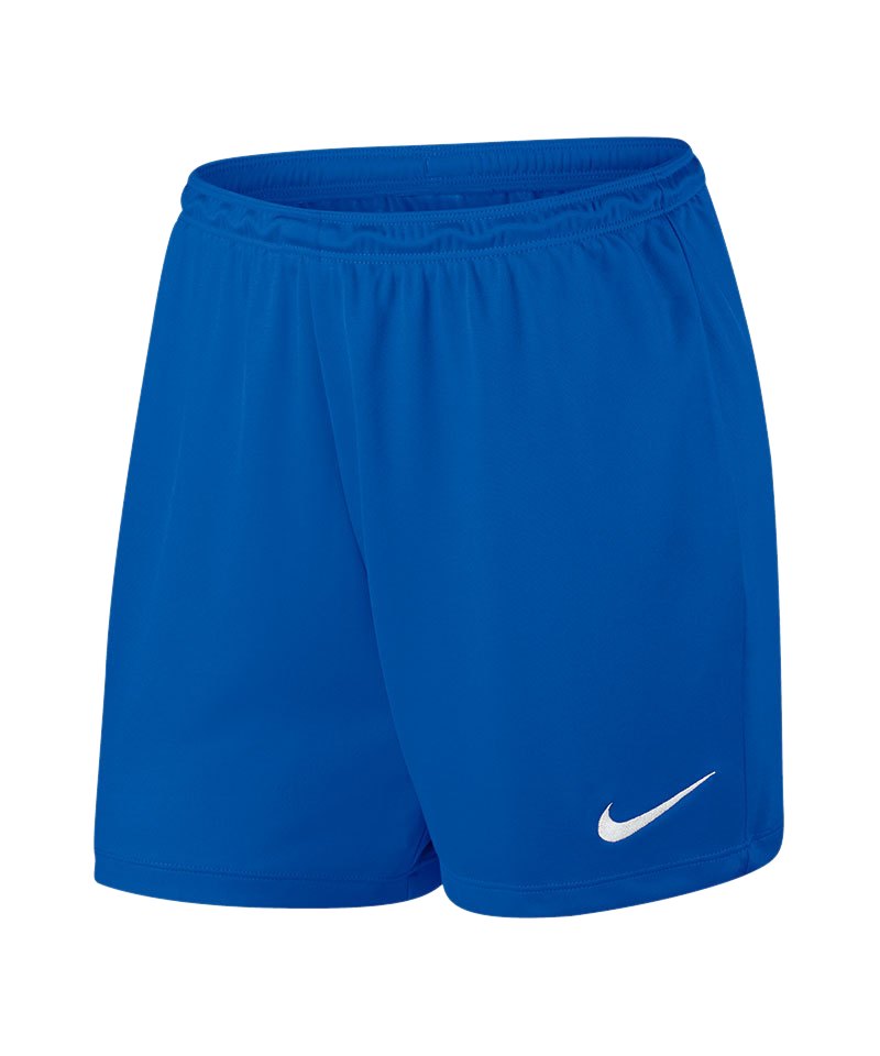Nike Short Park II Knit ohne Innenslip Damen F480 - blau