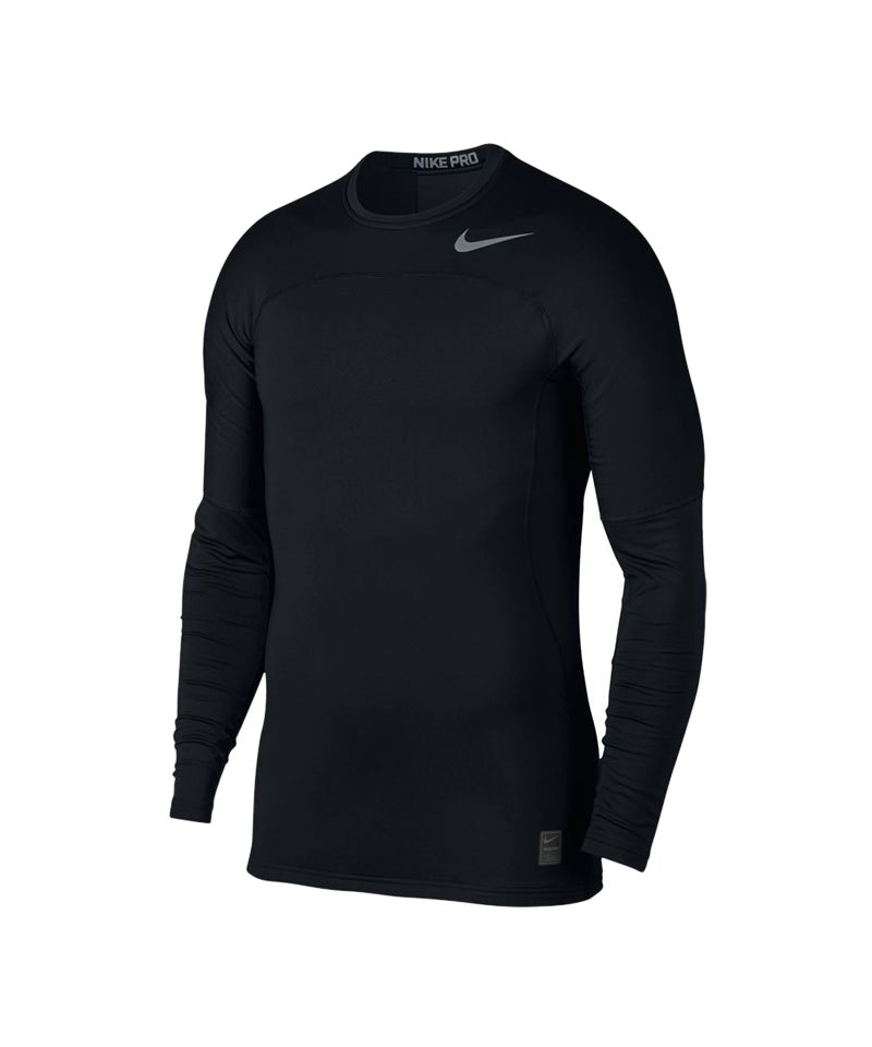 Nike Pro Hyperwarm Longsleeve Top F010 - schwarz