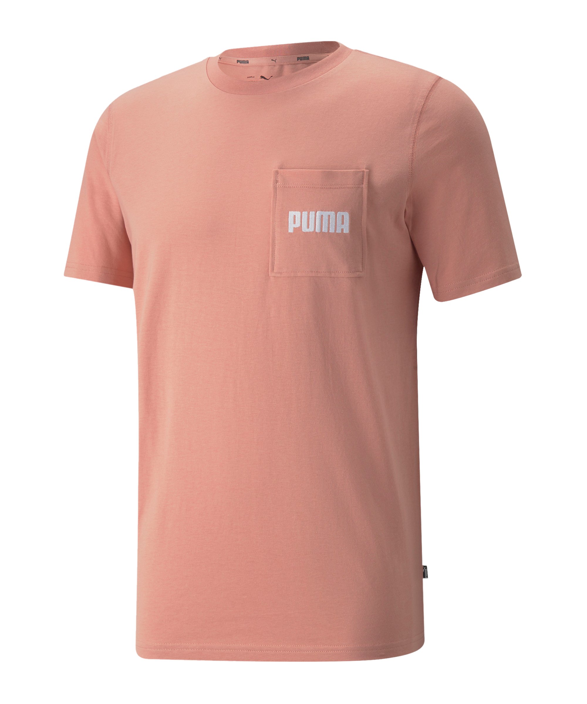PUMA Modern Basics Pocket T-Shirt Rosa F24 - rosa