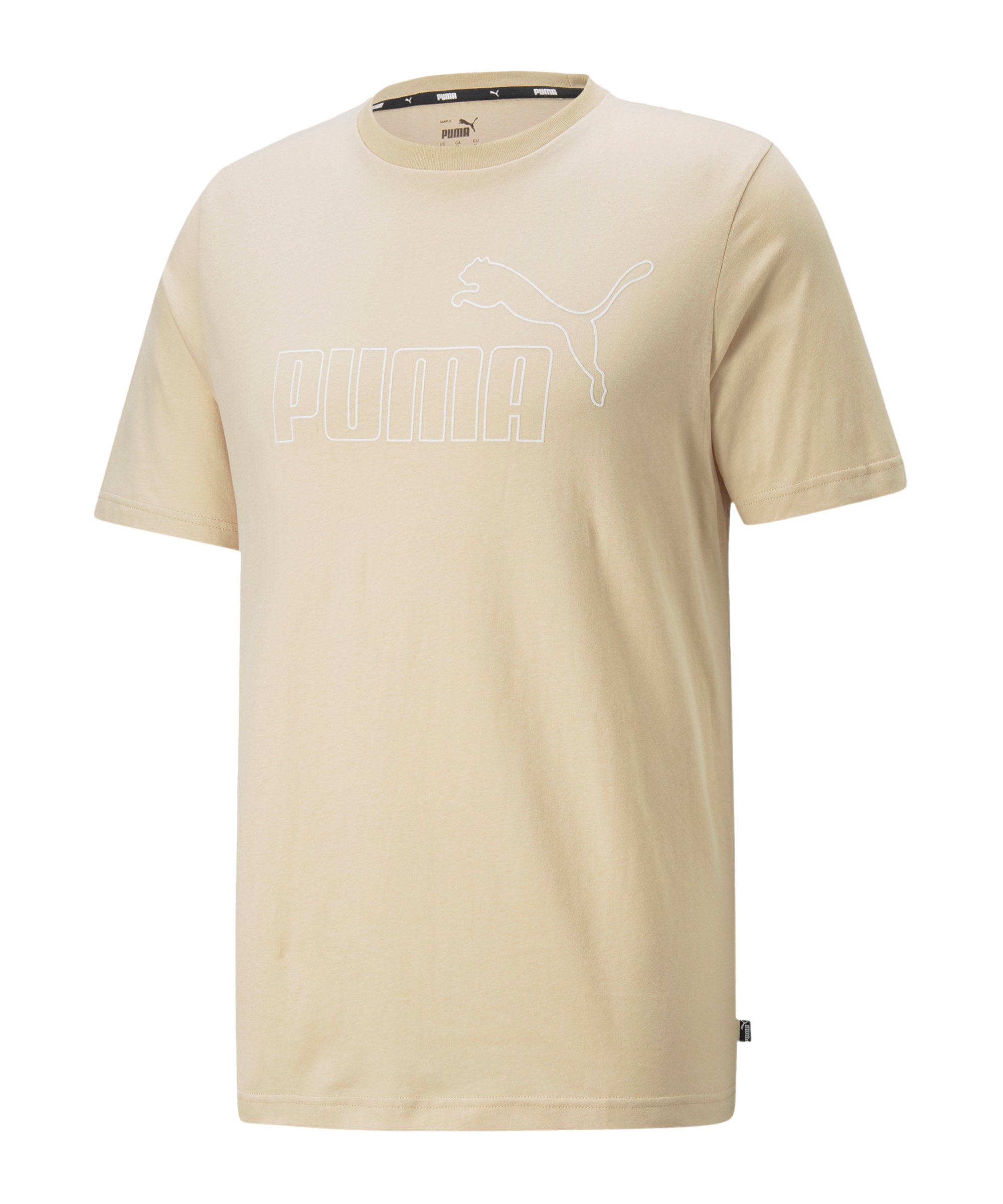 PUMA Essentials Elevated T-Shirt Beige F67 - beige