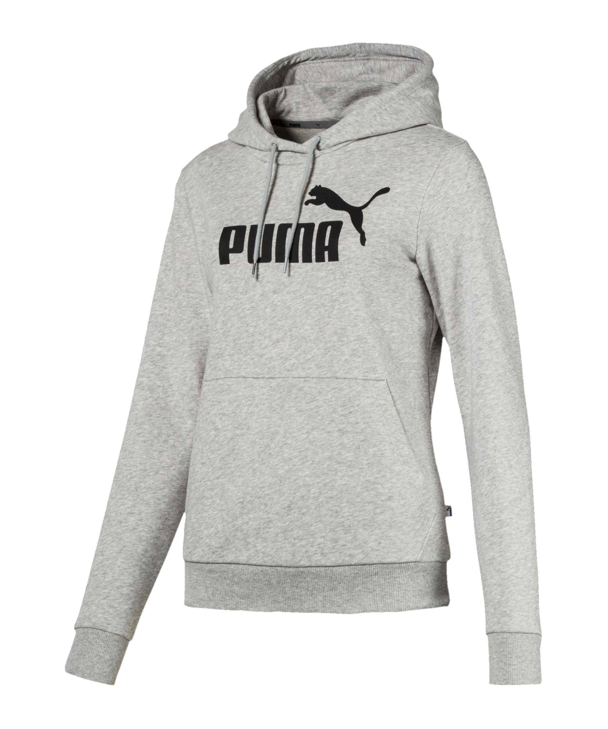 PUMA Essential Logo Hoody TR Damen Grau F04 - grau