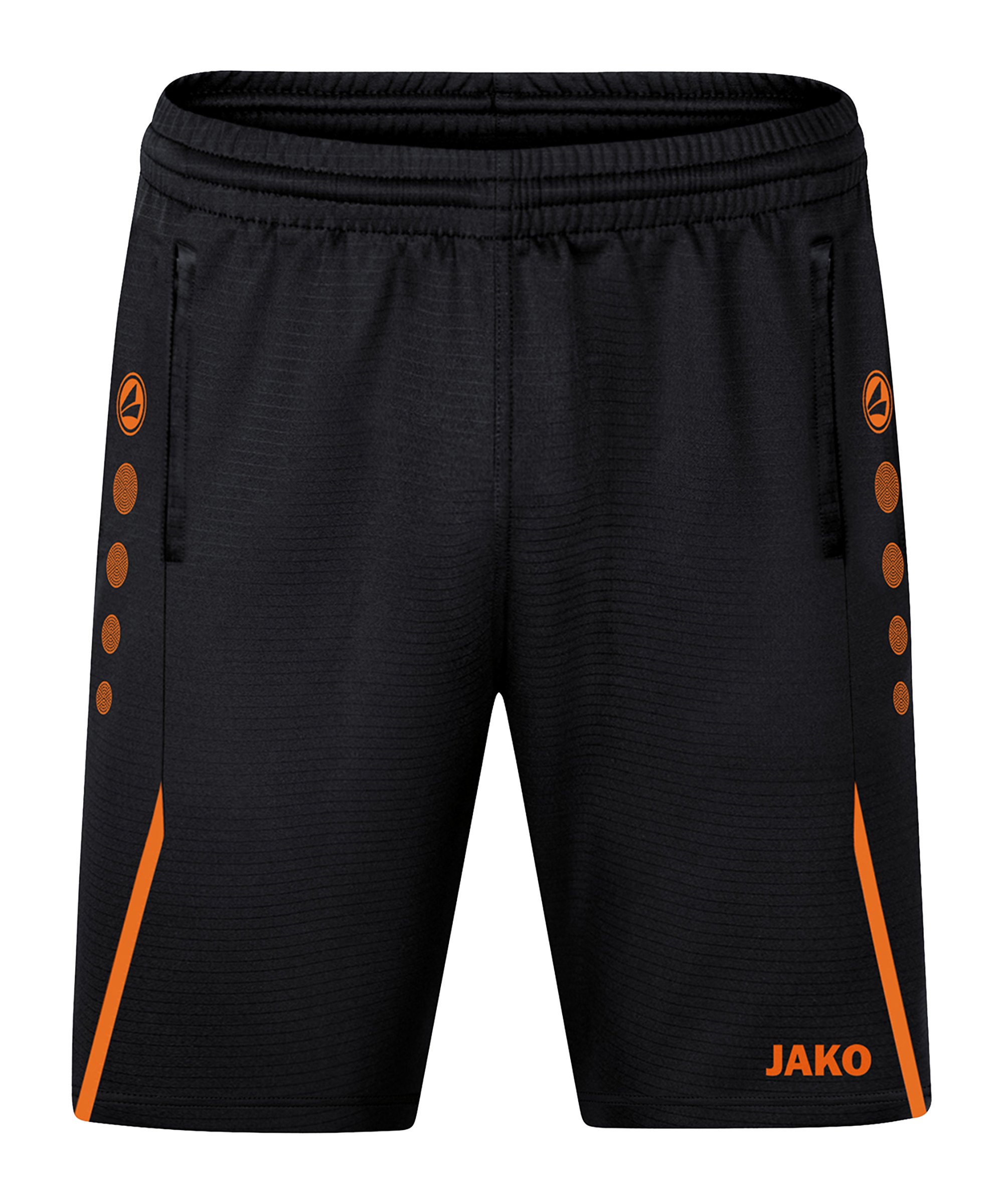 JAKO Challenge Trainingsshort Schwarz Orange F807 - schwarz