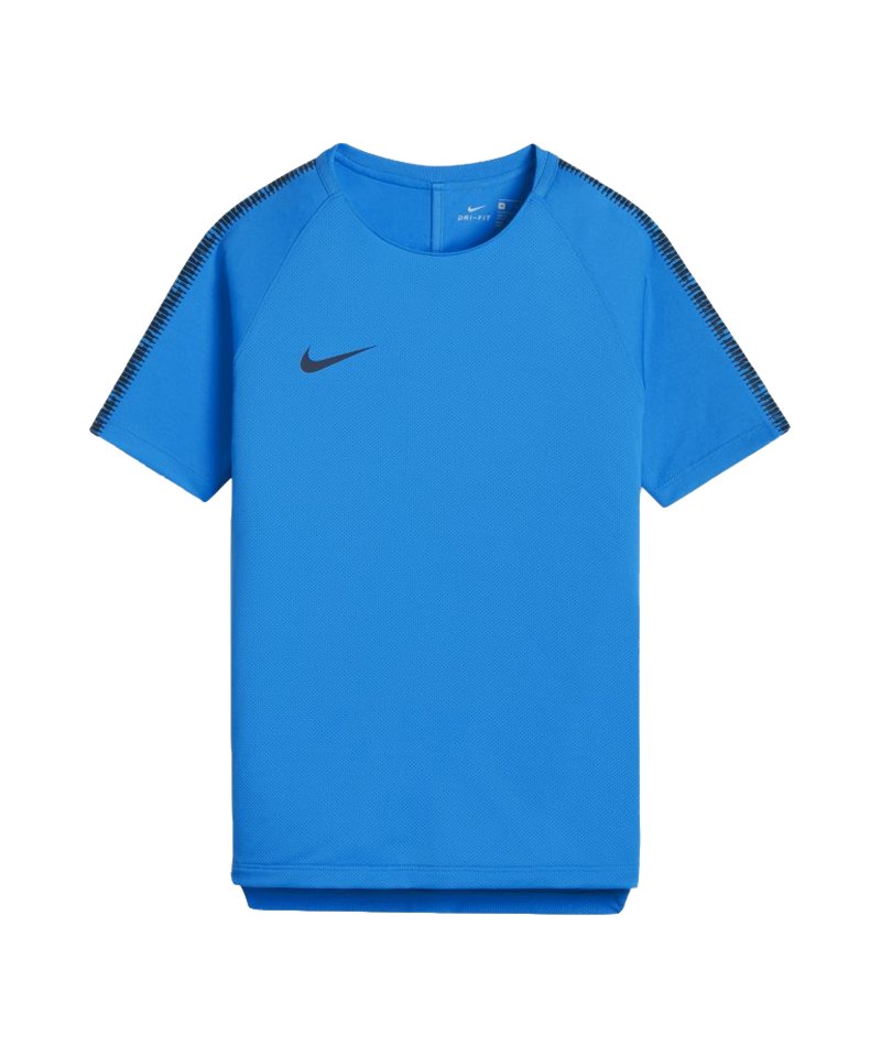 Nike Breathe Squad Football Top kurzarm Kids F469 - blau