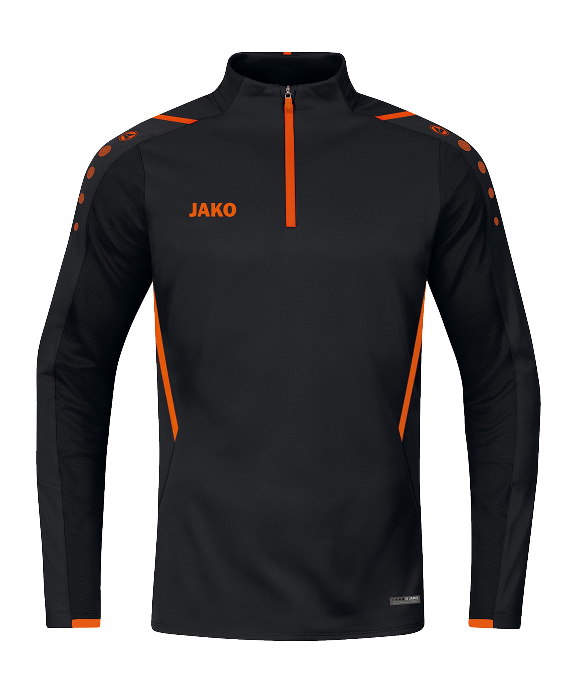 JAKO Challenge Ziptop Schwarz Orange F807 - schwarz