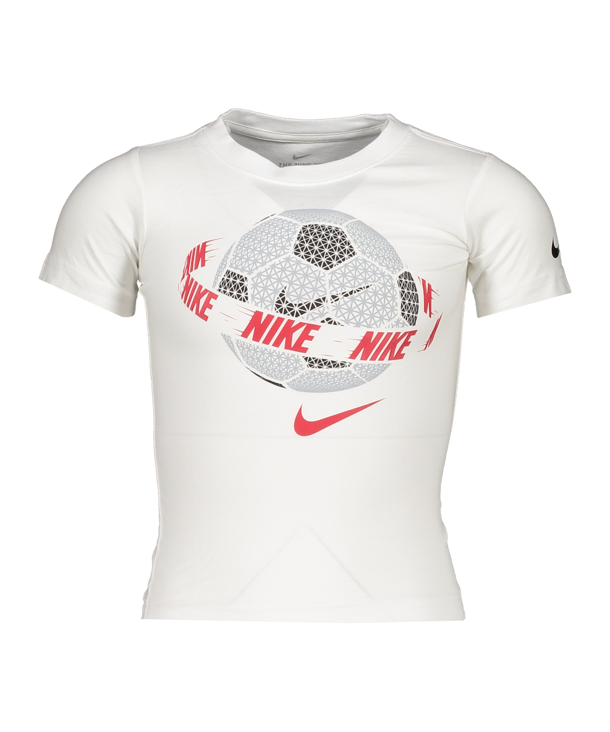 Nike Soccer Ball T-Shirt Kids Weiss F001 - weiss
