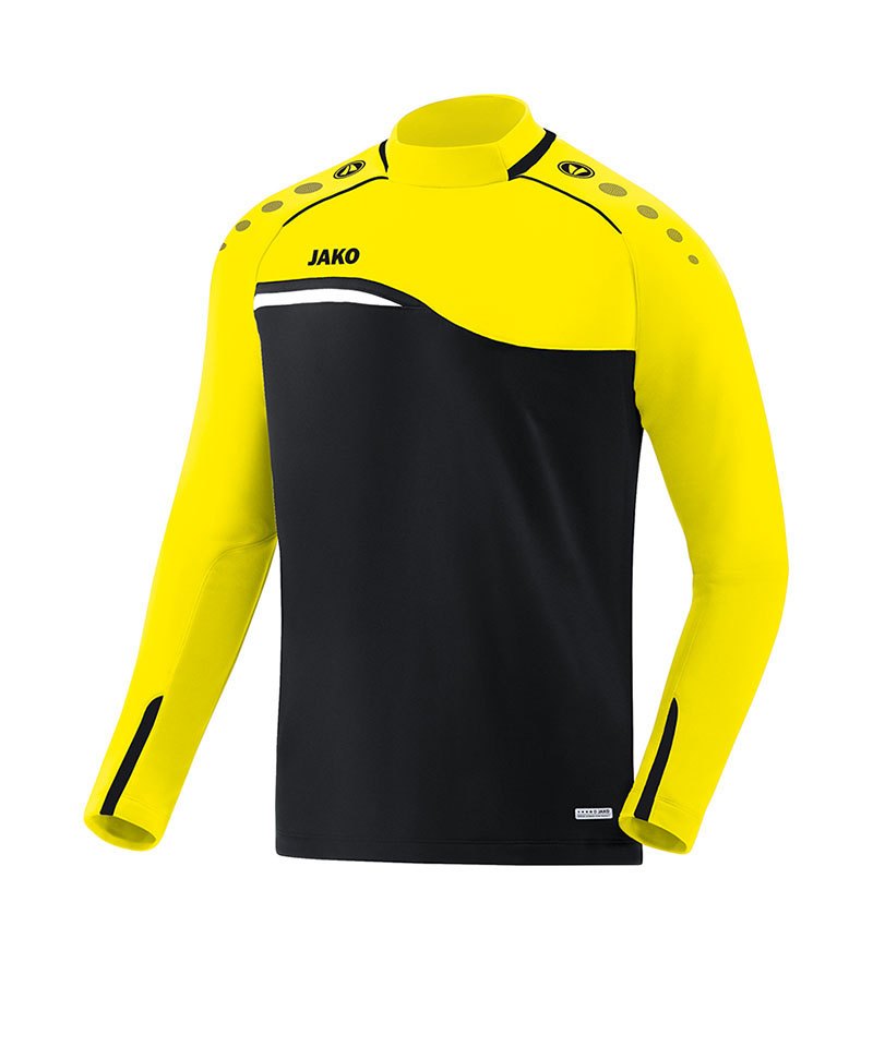 Jako Competition 2.0 Sweatshirt Schwarz Gelb F03 - schwarz