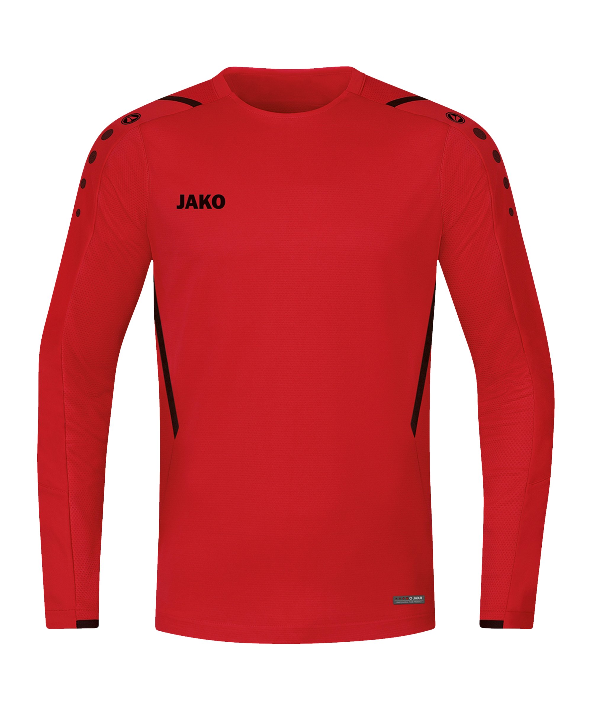 JAKO Challenge Sweatshirt Kids Rot Schwarz F101 - rot
