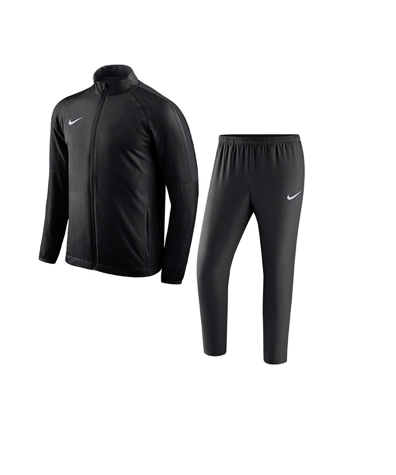 Nike Academy 18 Woven Trainingsanzug Schwarz F010 - schwarz