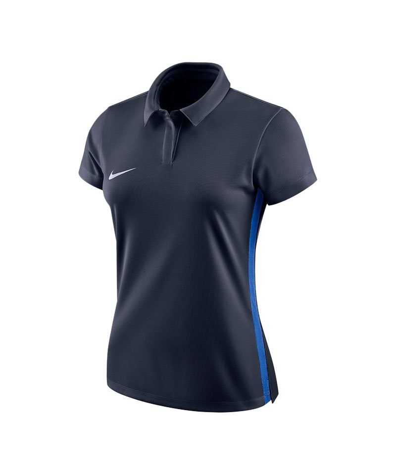 Nike Academy 18 Football Poloshirt Damen F451 - blau