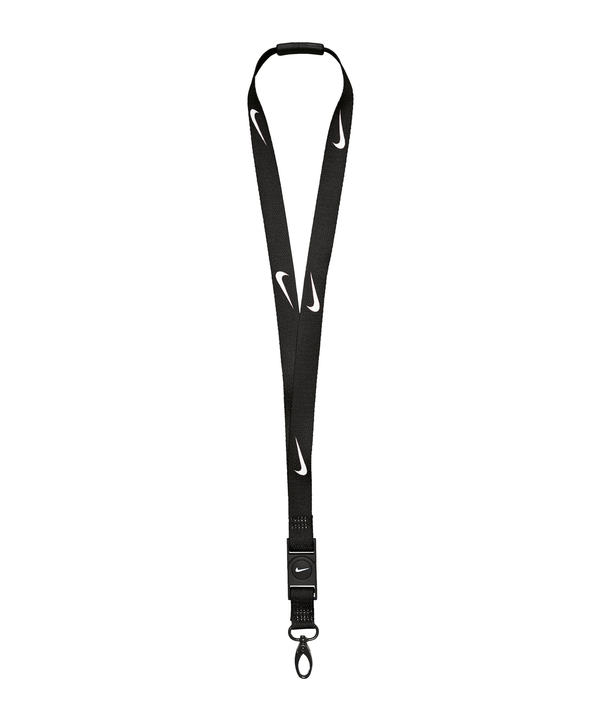 Nike Premium Schlüsselband Schwarz F091 - schwarz