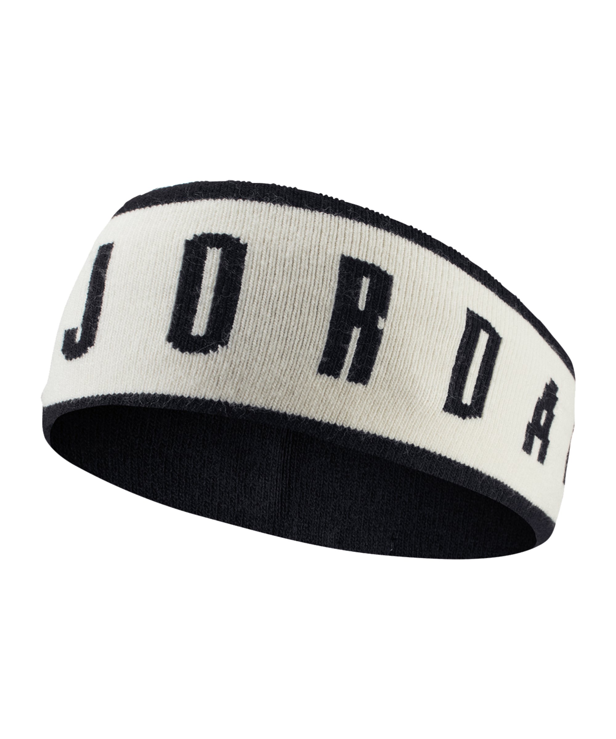 Jordan Seamless Knit Reversible Stirnband F122 - weiss