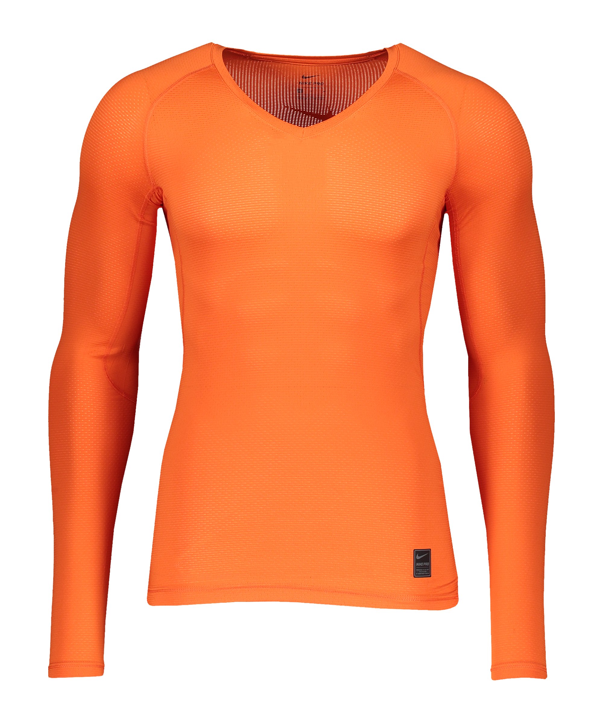 Nike Pro Hypercool Comp Shirt langarm Orange F837 - orange