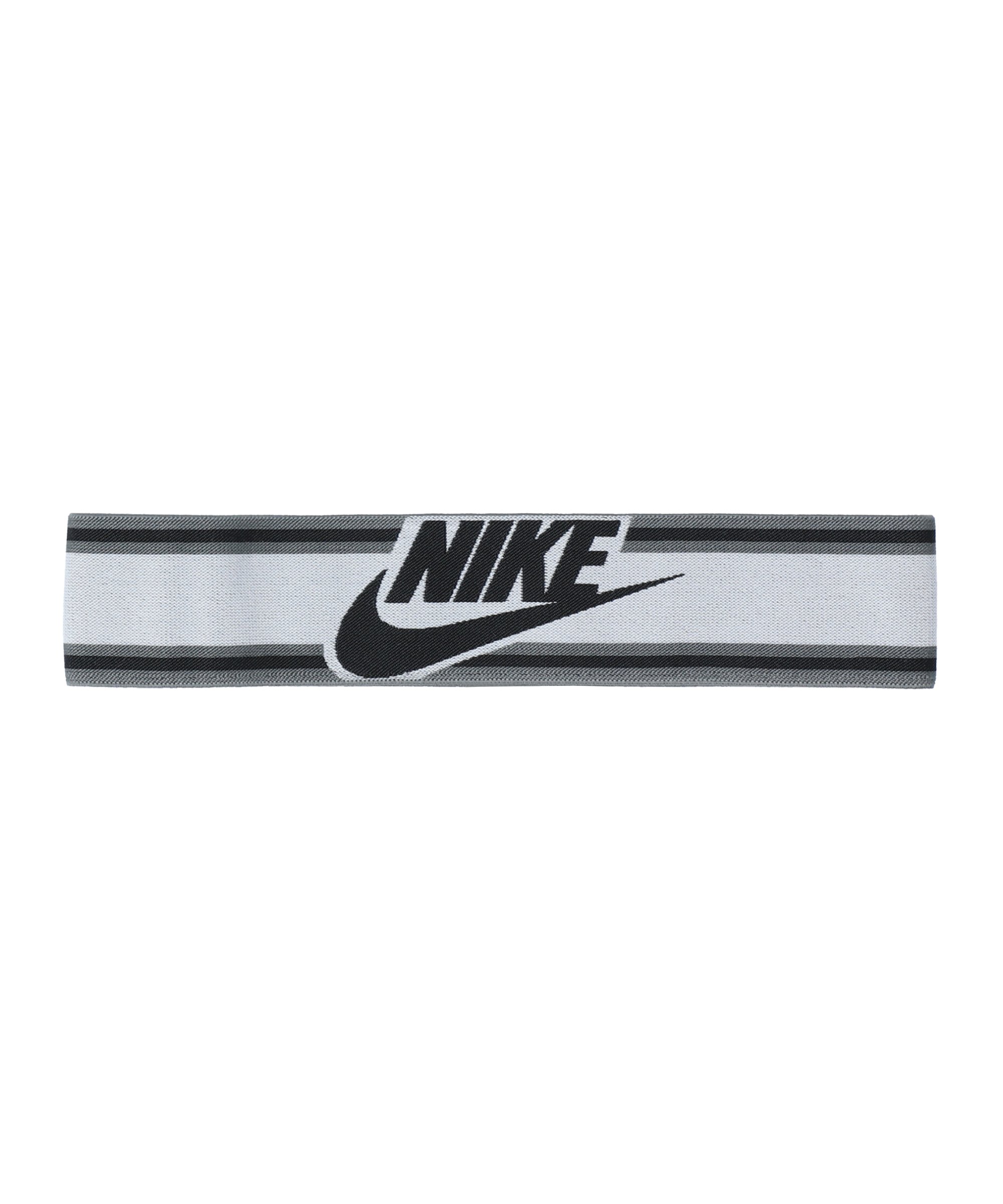 Nike Elastic Haarband Running Beige Grau F147 - grau