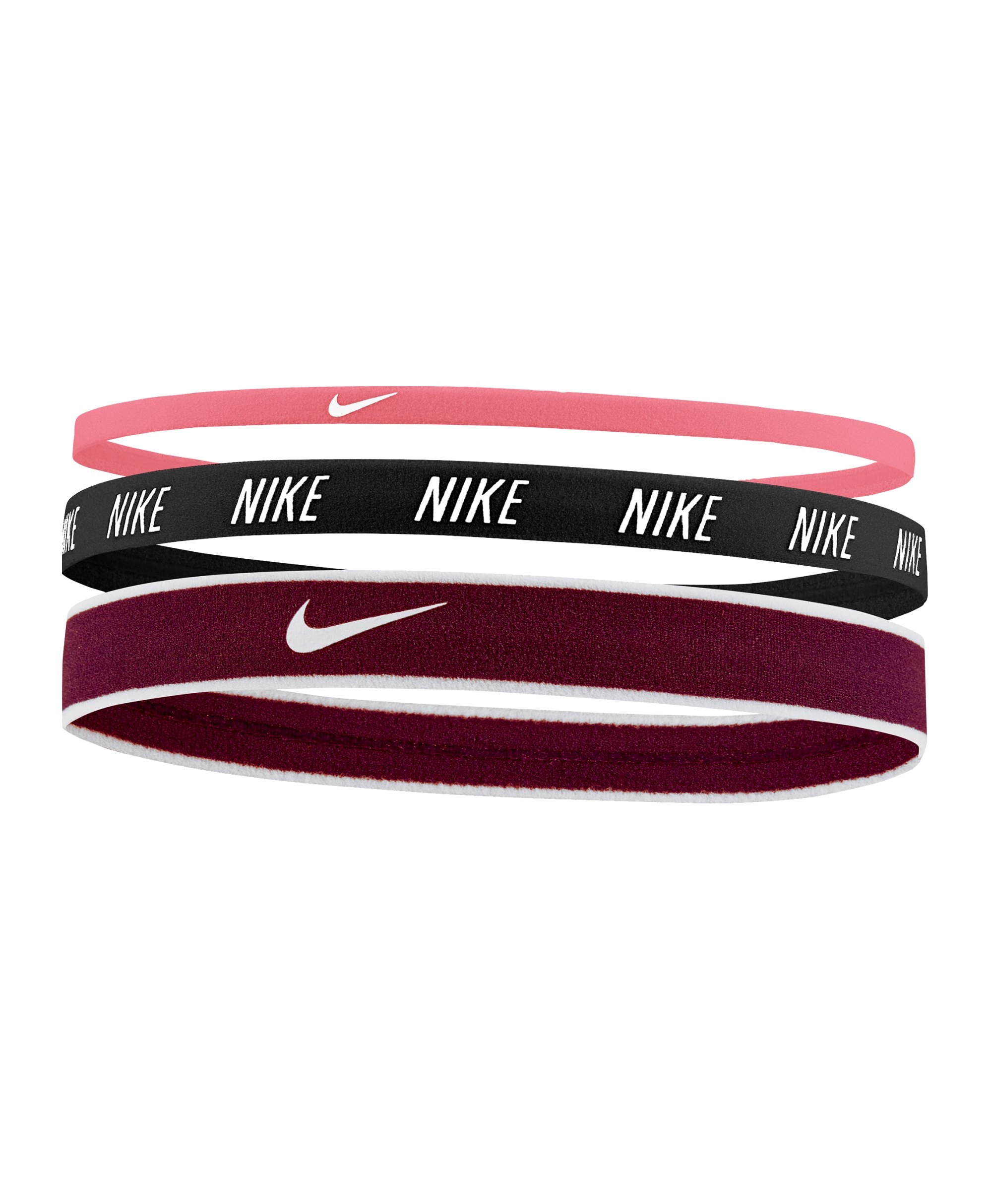 Nike Mixed Stirnbänder 3er Pack F627 - pink