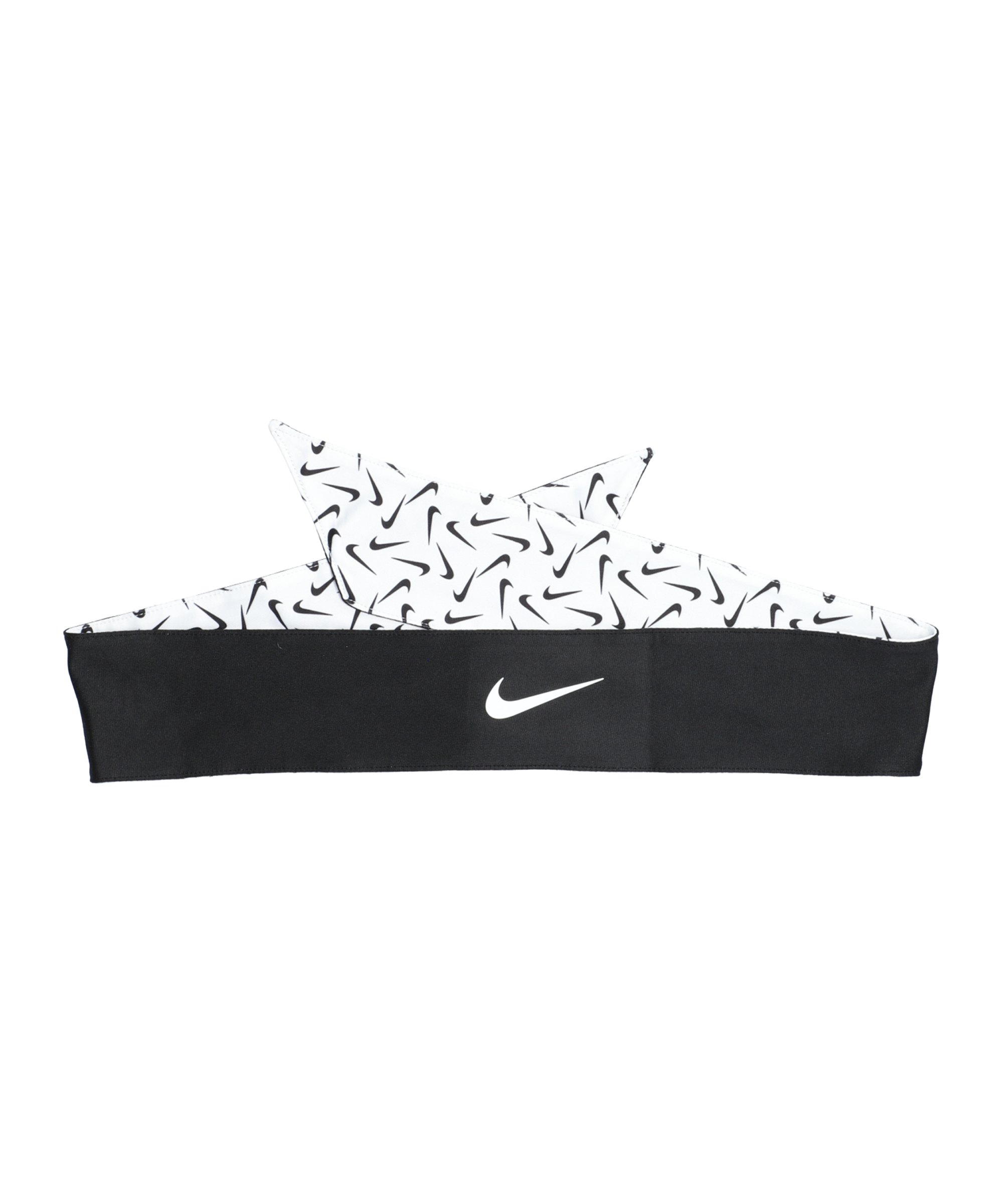 Nike Dri-FIT 3.0 Haarband zum Binden Weiss F176 - weiss