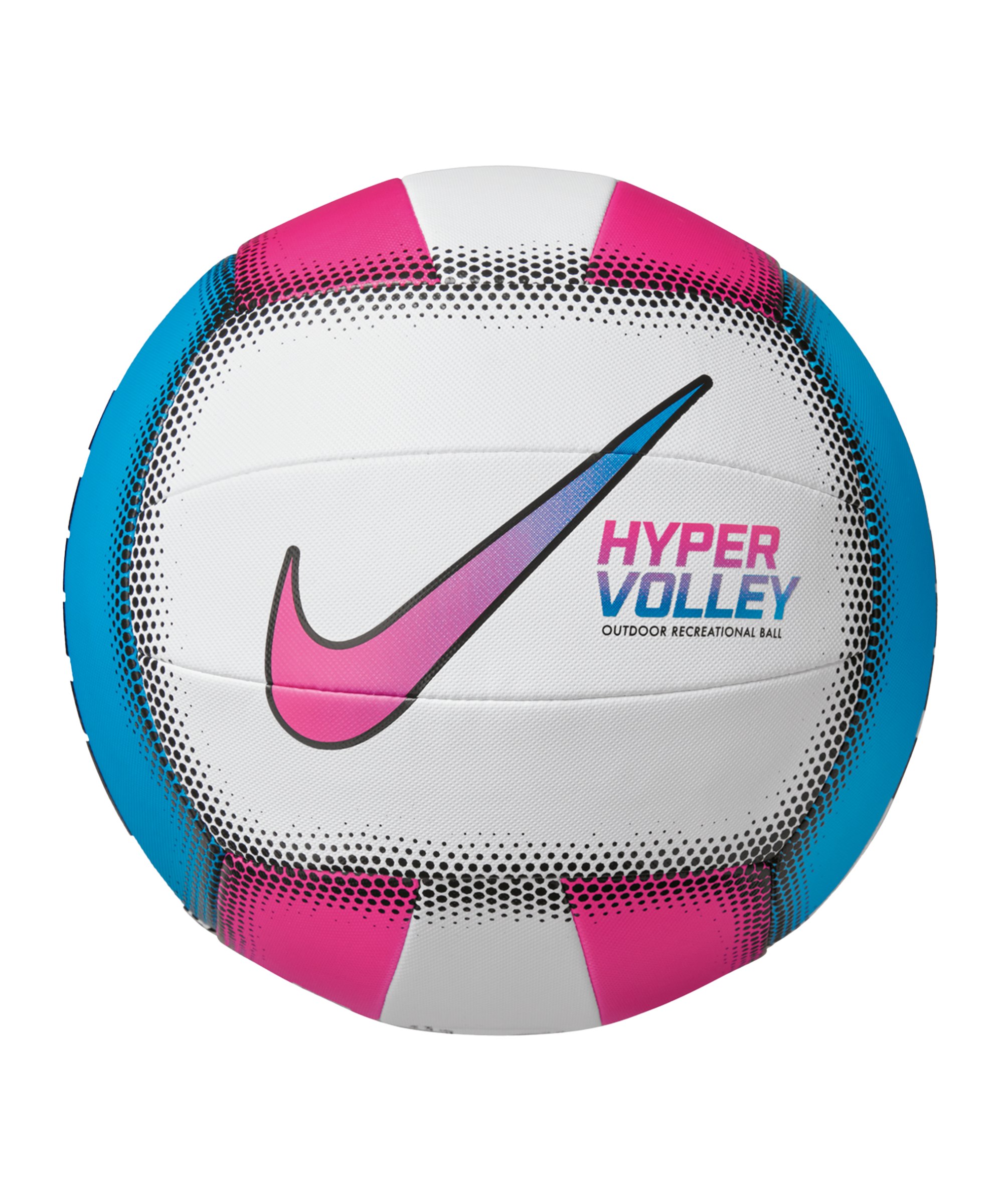 Nike Swoosh Hypervolley 18P Ball Pink Blau F677 - pink